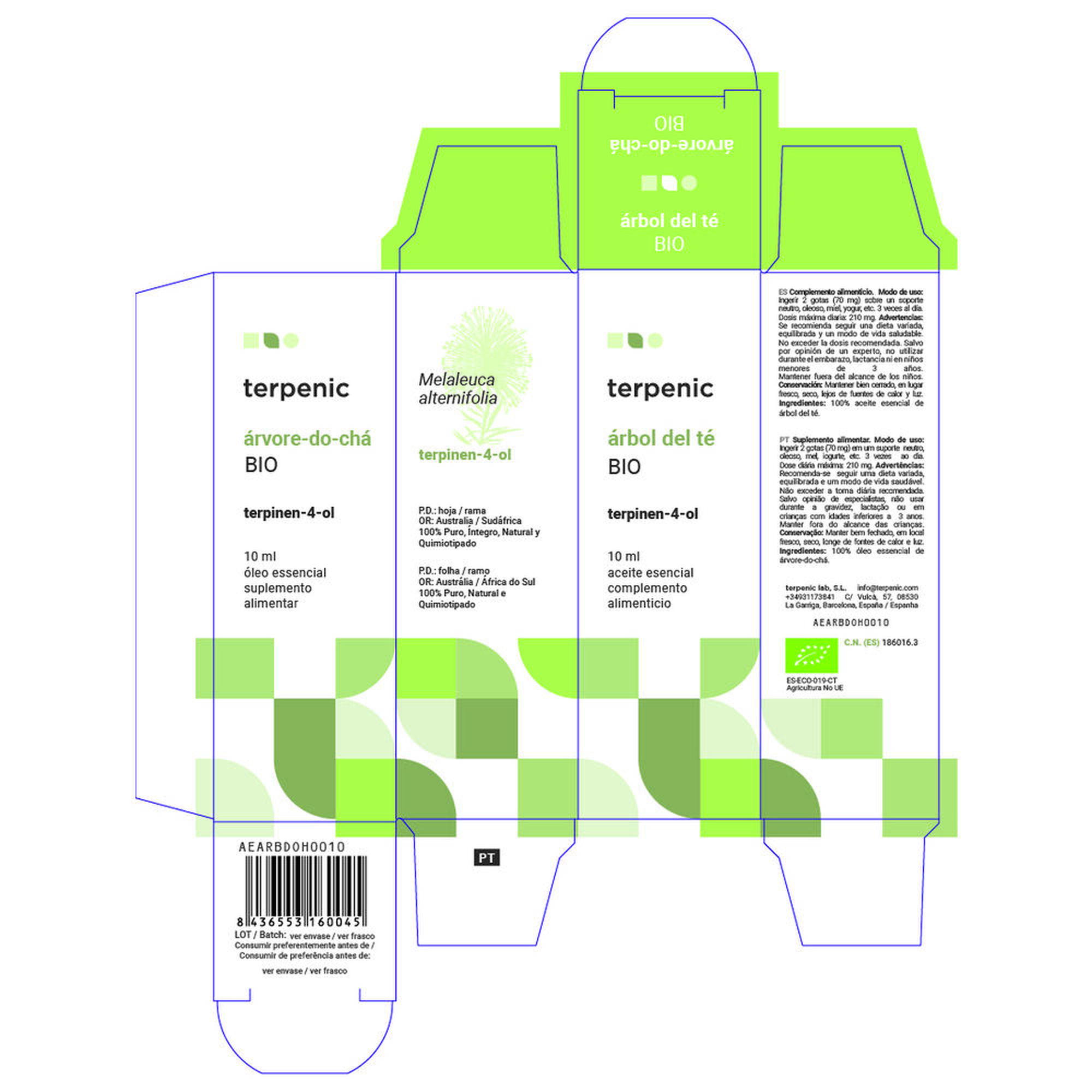 Óleo Essencial Árvore do Chá Bio