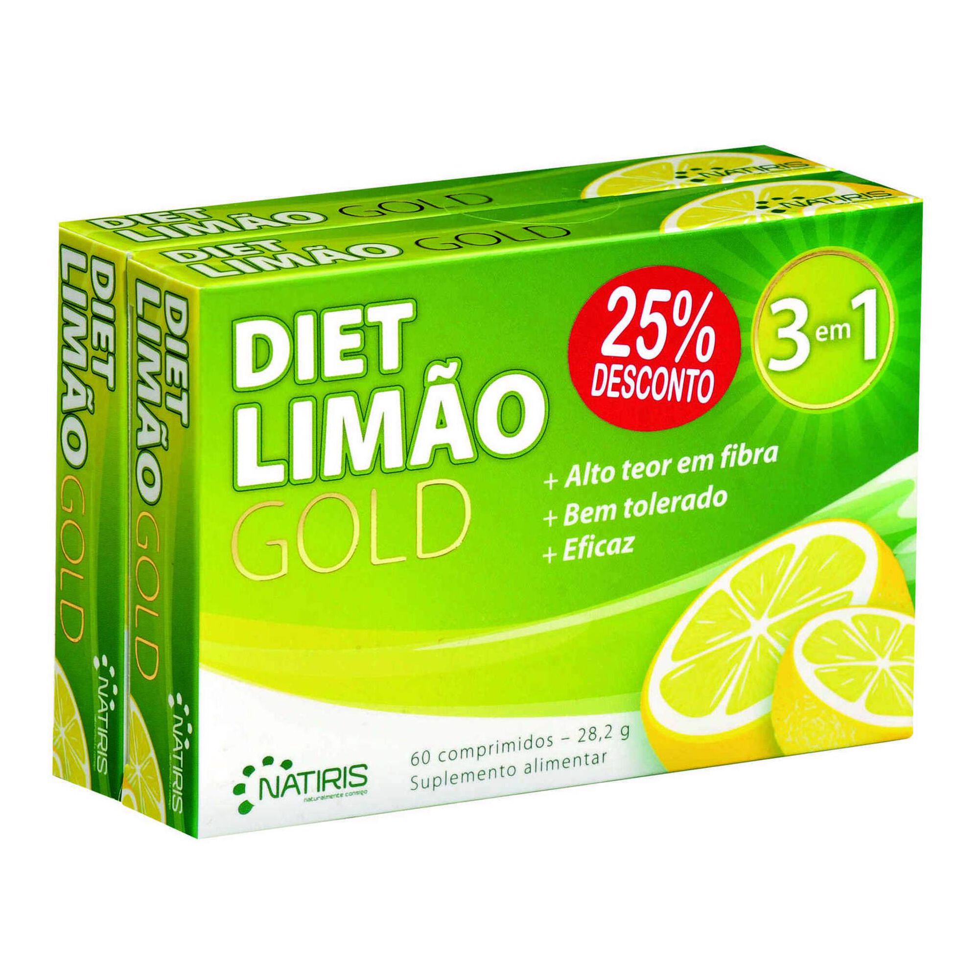 Pack Diet Limão Gold 25% Desconto