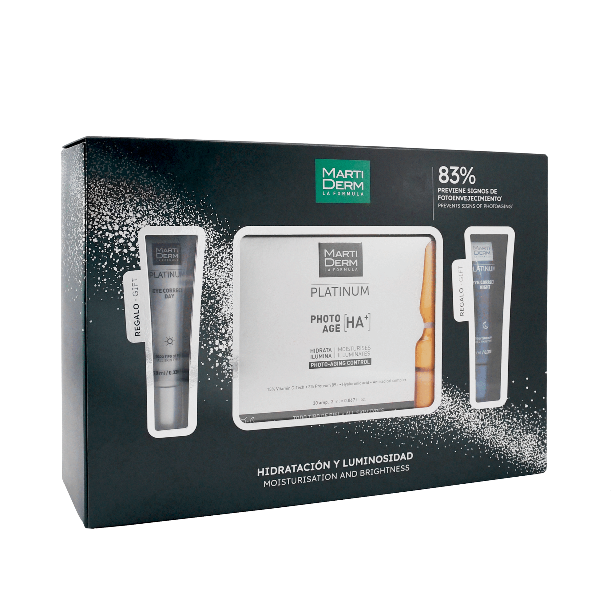 Coffret Platinum Moisturisation Brightness