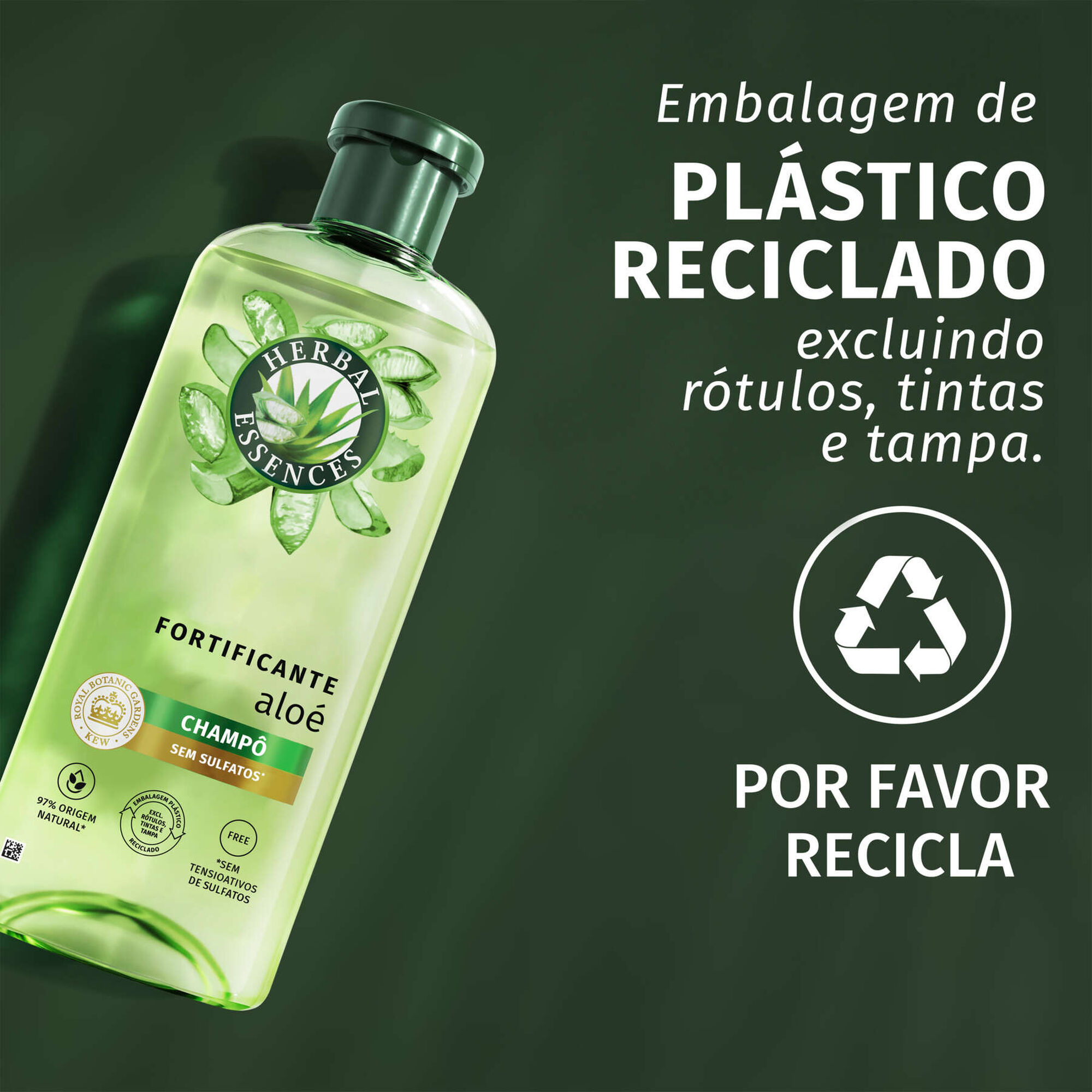 Champô Fortificante Aloé