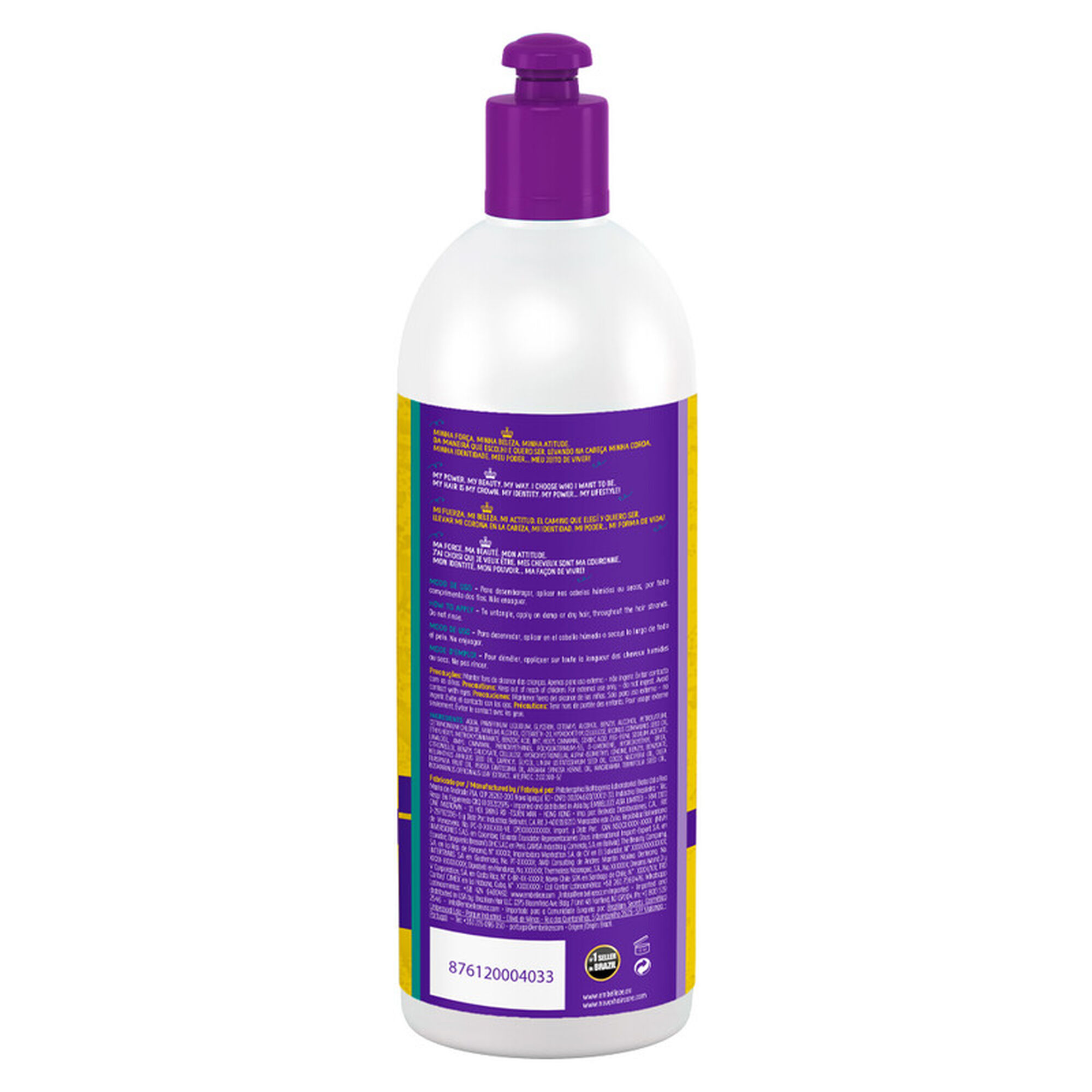 Creme de Pentear Óleo Rícino AfroHair