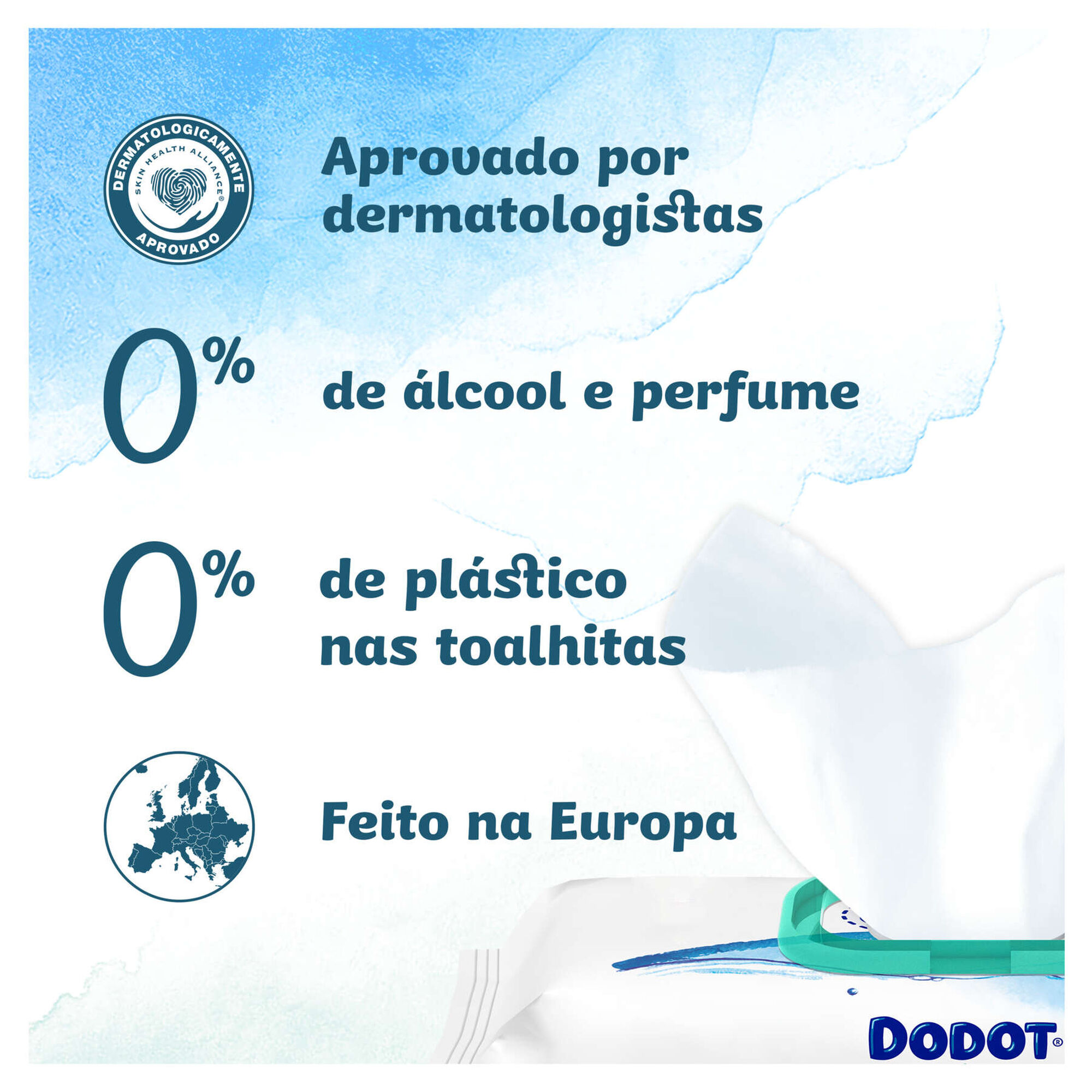 Pack Toalhitas Bebé Aqua Pure 0% Plástico