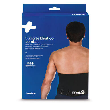Suporte Elástico Lombar Wells