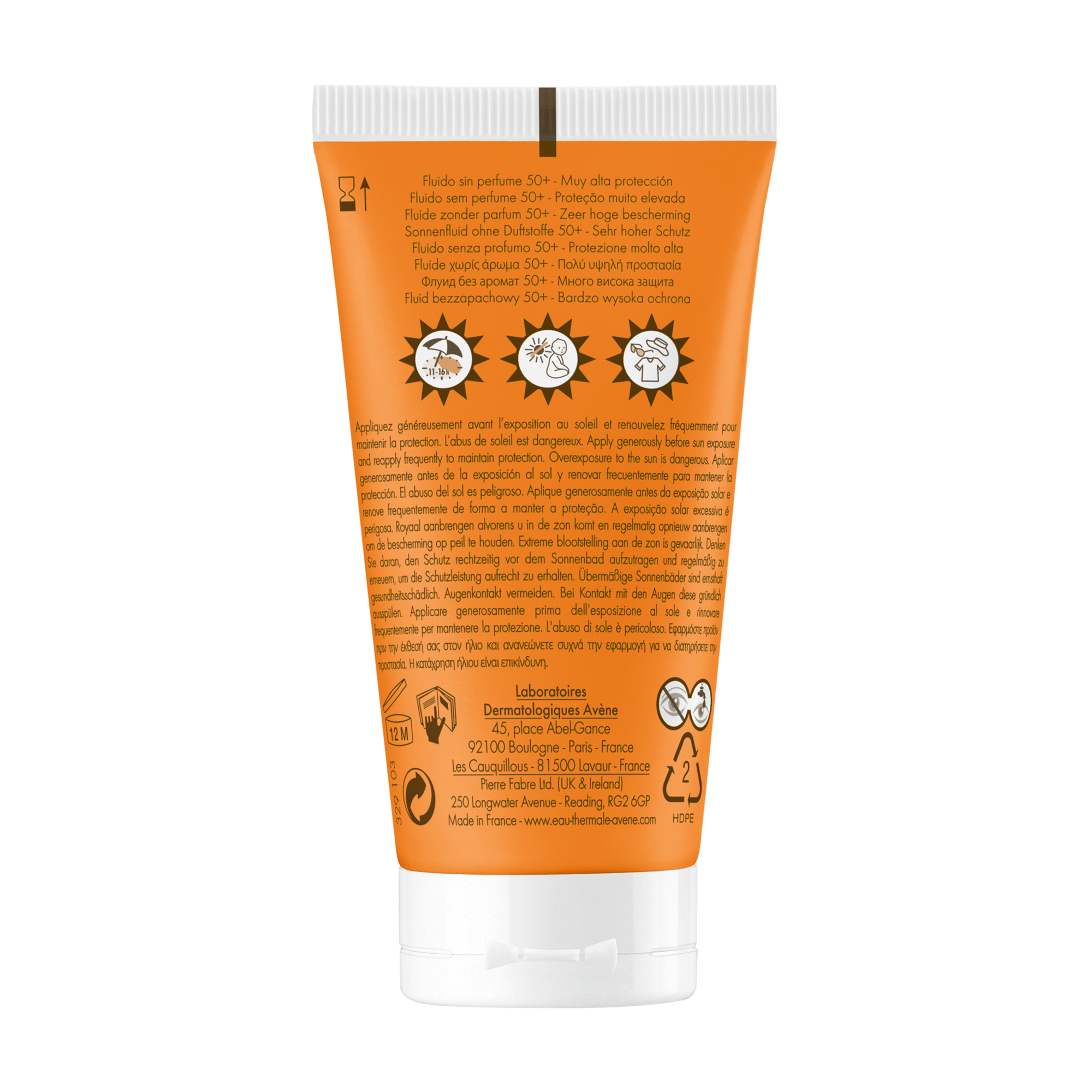 Sun Care Fragrance-free Fluid SPF50+