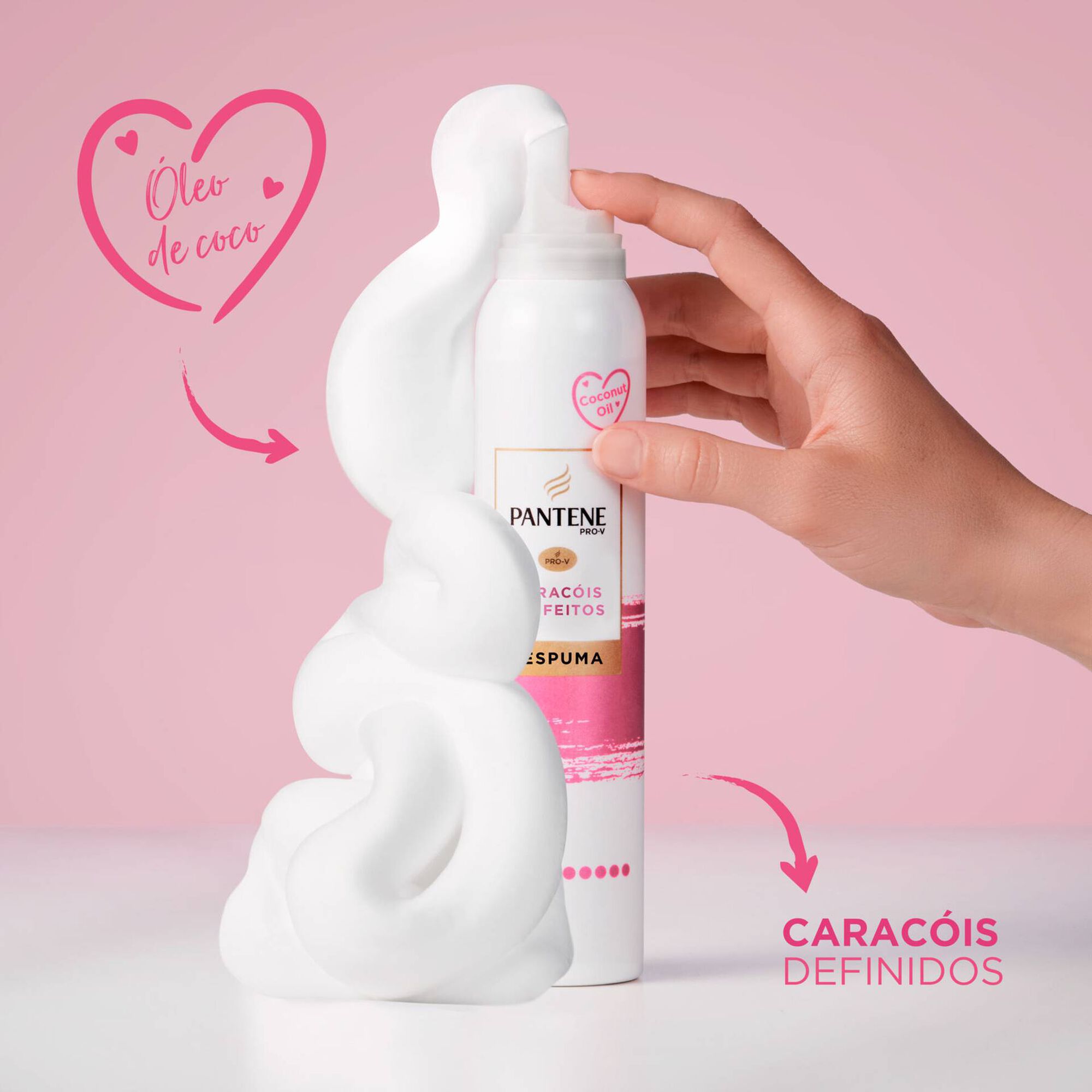 Espuma Capilar Caracóis Perfeitos Pro-V