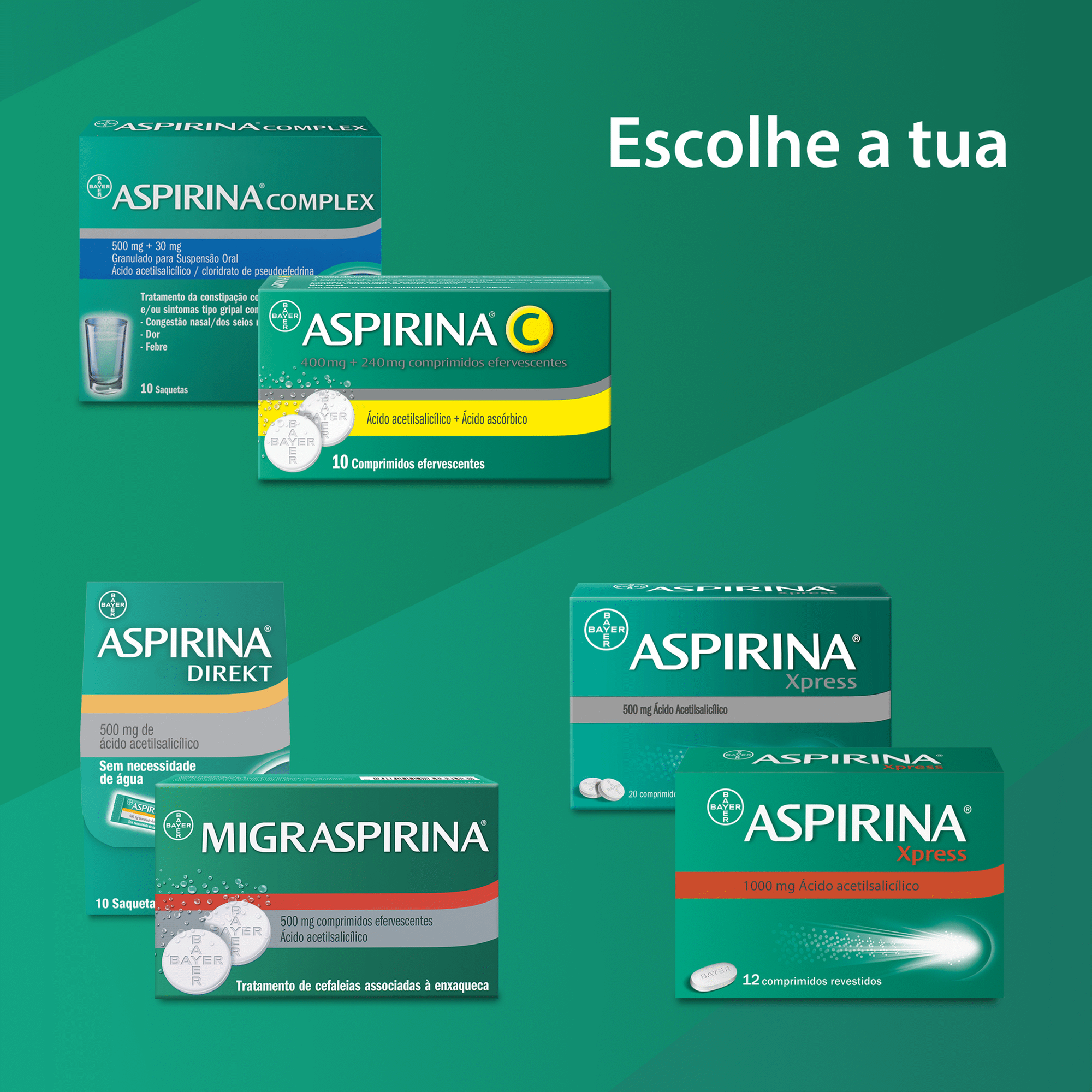 Migraspirina 500 mg Comprimidos Efervescentes