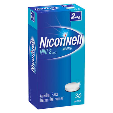 Nicotinell 2 mg Pastilhas Anti-Tabágicas Wells
