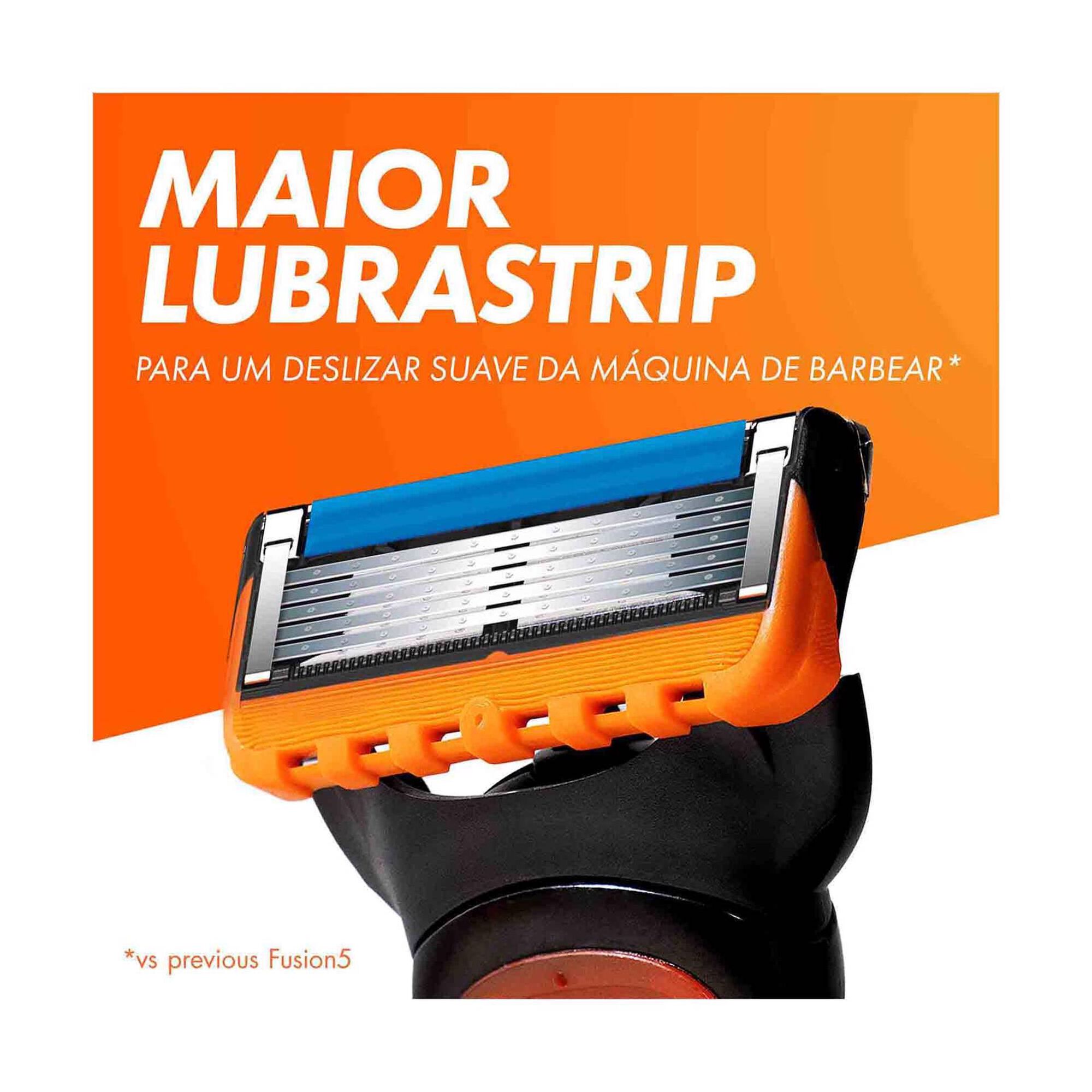 Recargas Lâmina de Barbear Fusion 5