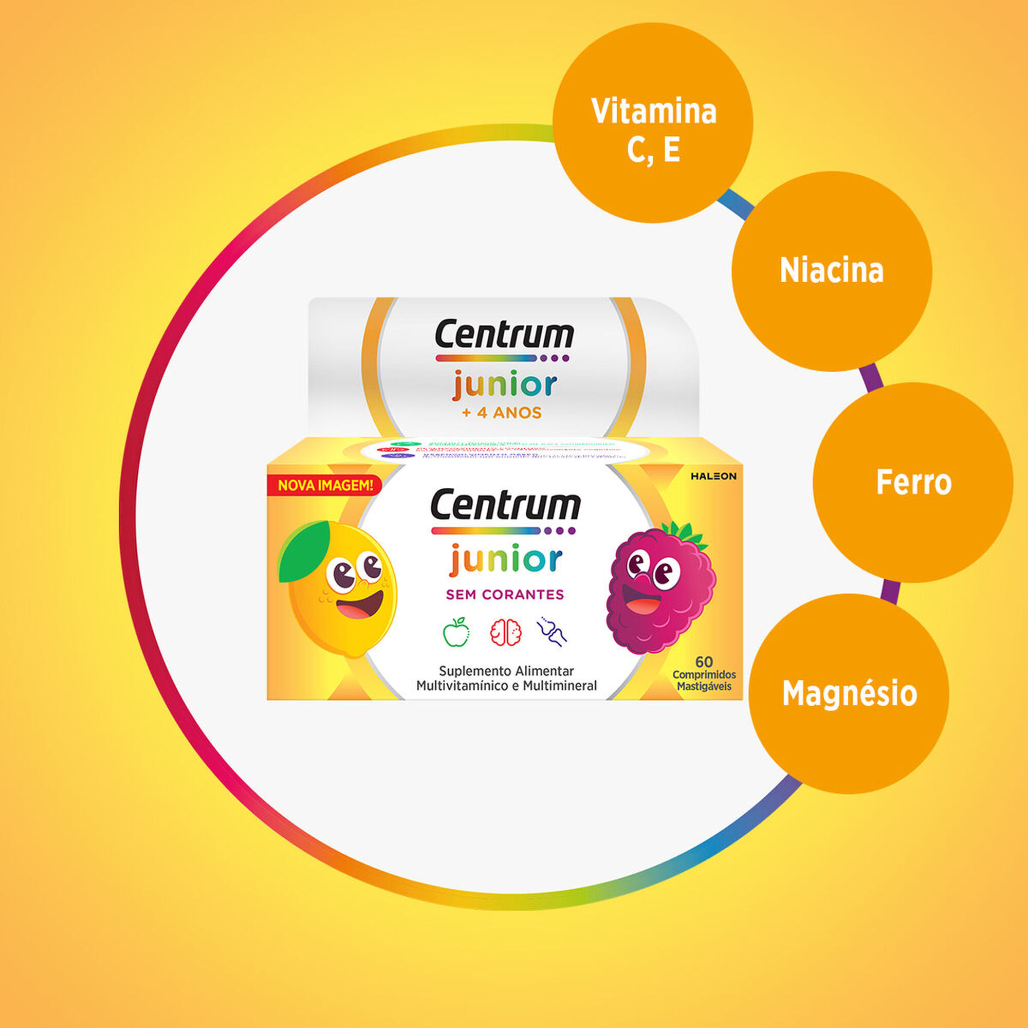 Suplemento Multivitamínico Centrum Júnior