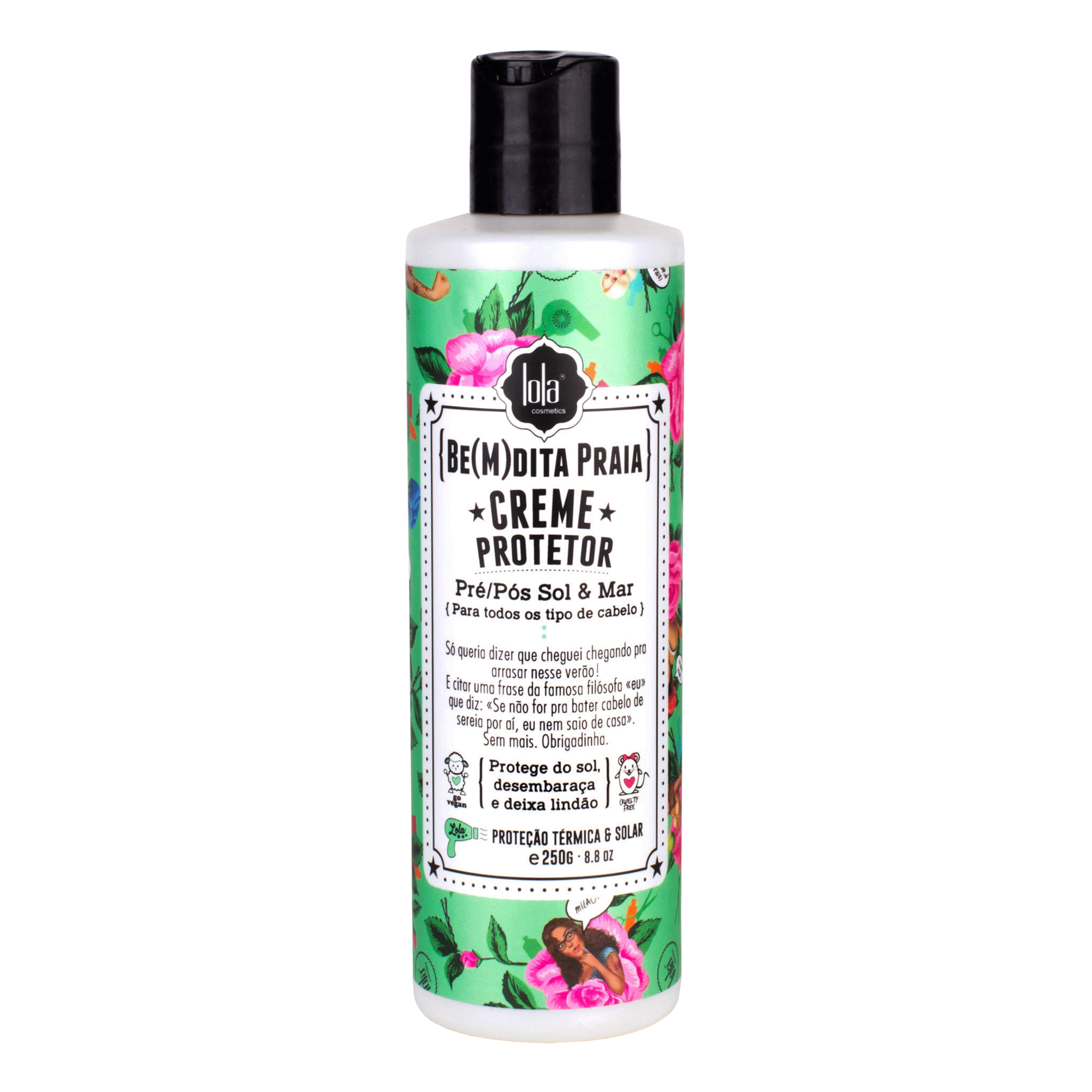 Creme Protetor Capilar Bemdita Praia