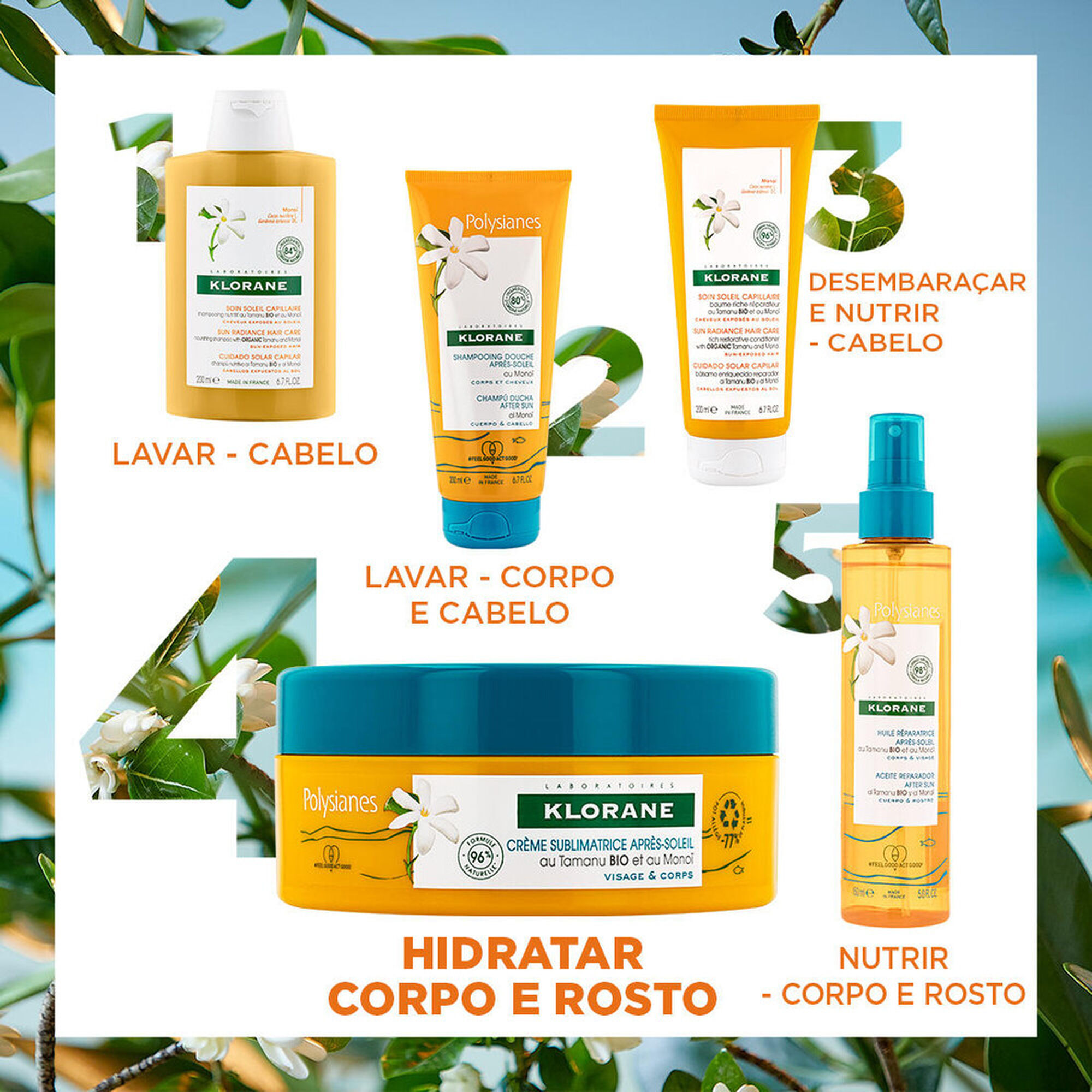 Tamanu BIO e Monoi Crème Sublime Apré-Soleil