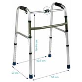 Andadeira Dobrável Altura Regulável Wells Image 2