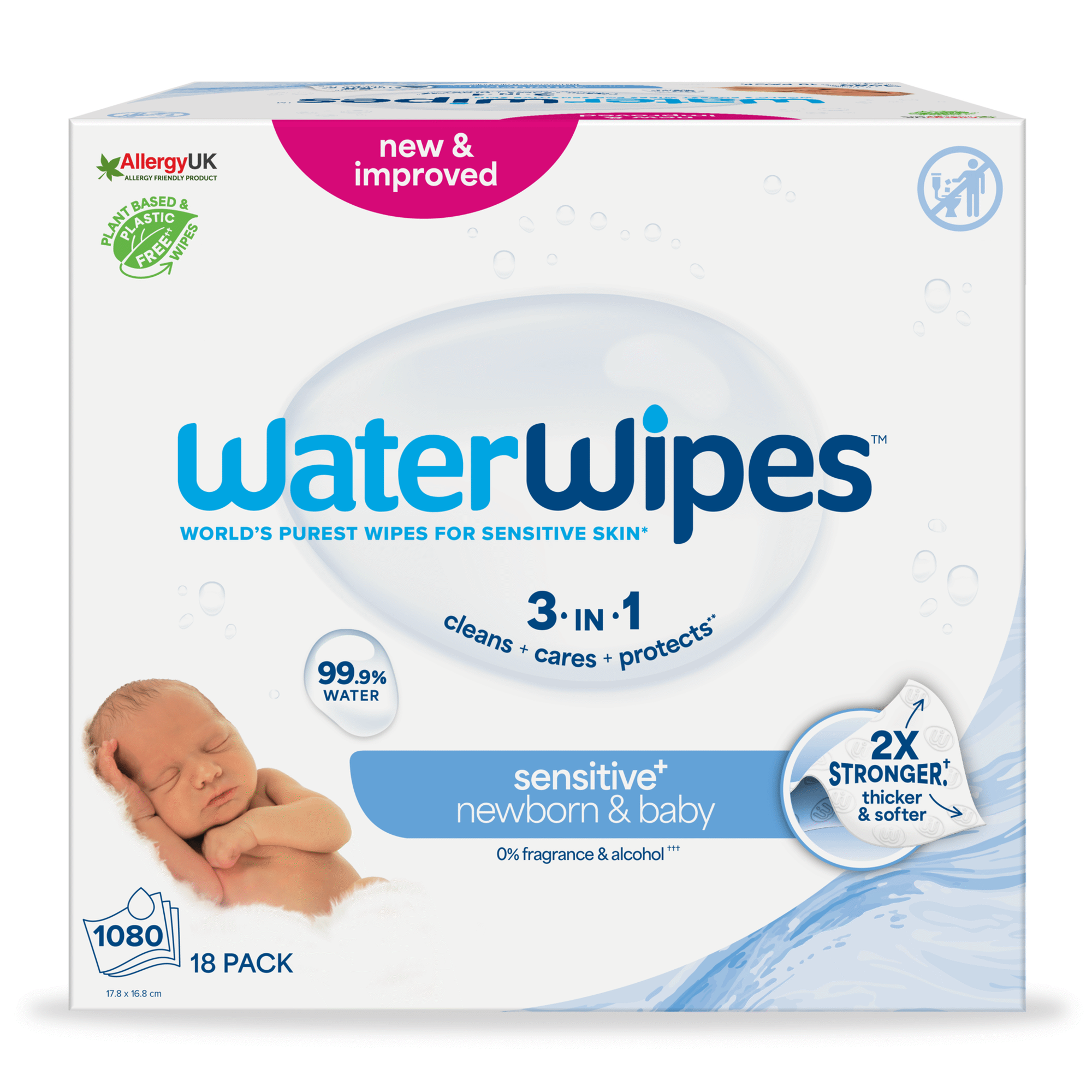 Toalhitas de Limpeza Bio 18 x 60 un