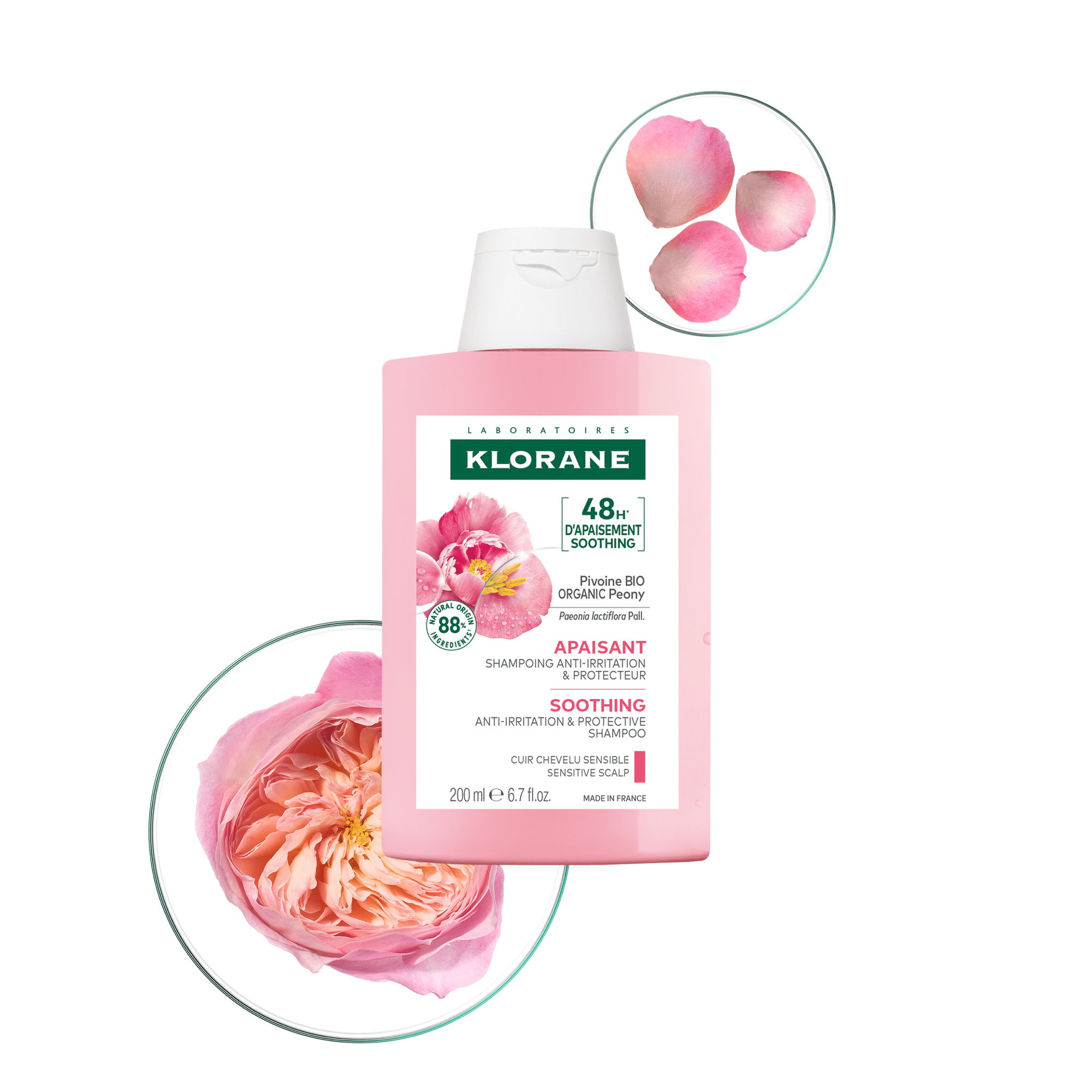 Peony 48h Soothing Anti-Irritation Shampoo