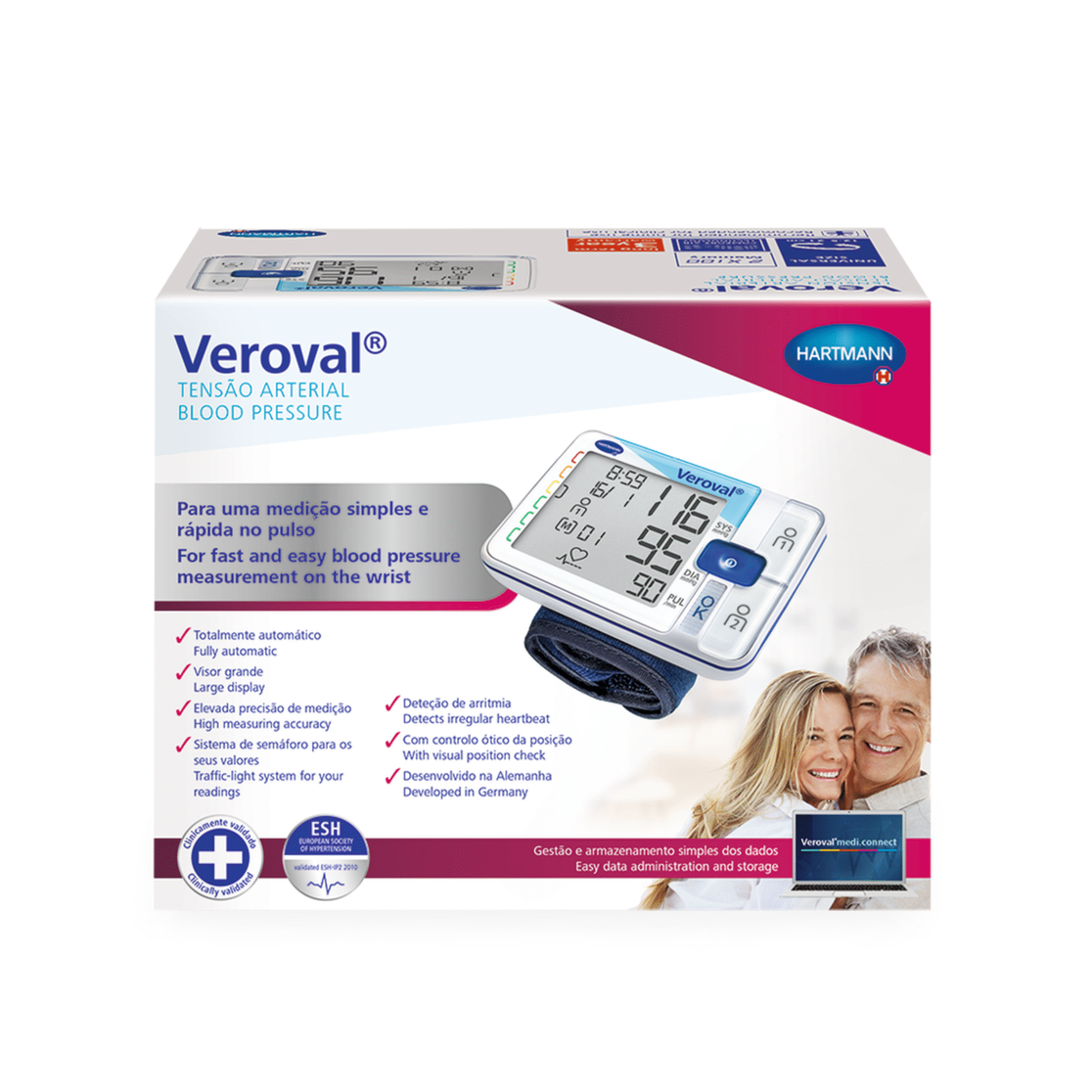 Medidor de Tensão Arterial Pulso