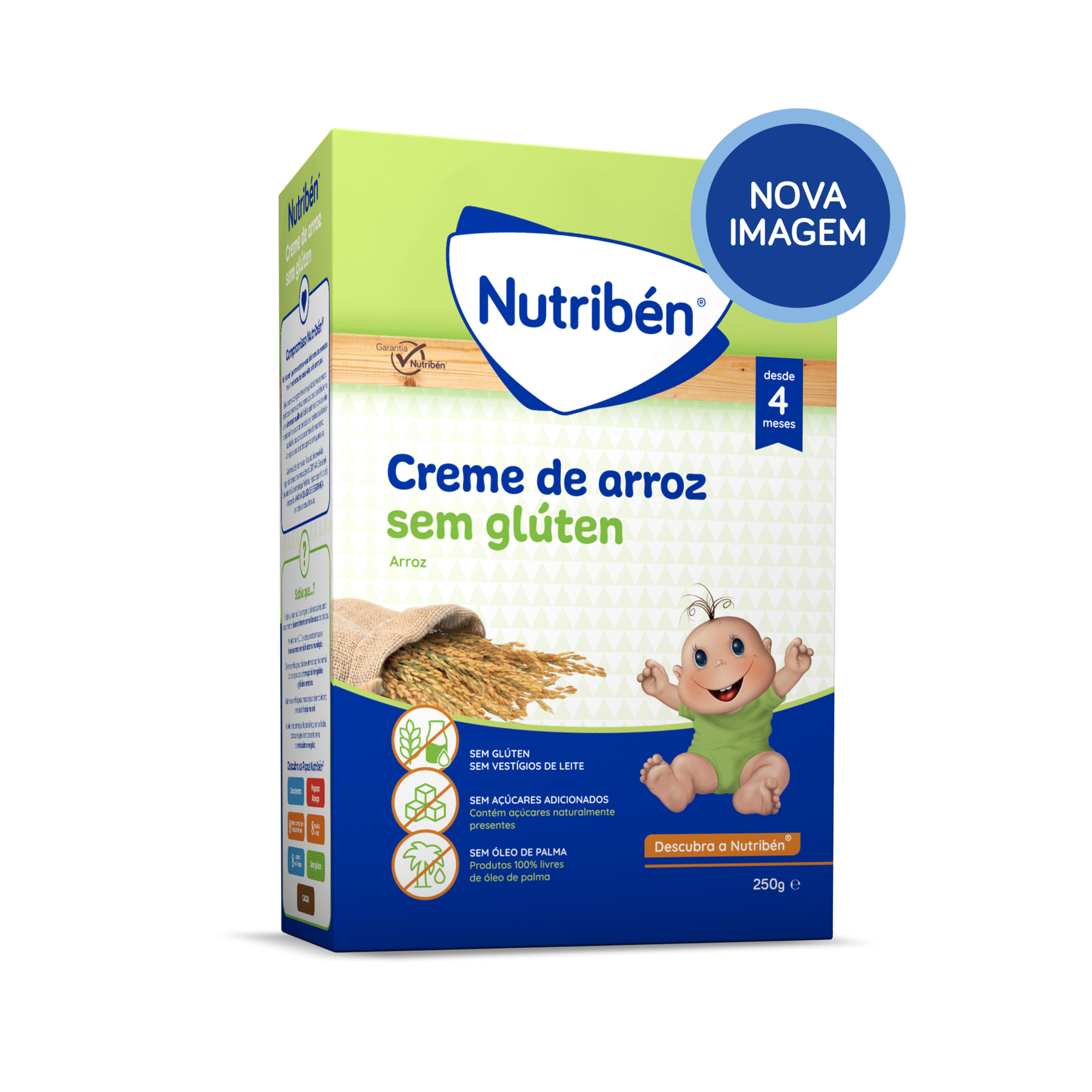 Papa Bebe Creme De Arroz Sem Gluten Nutriben Well S