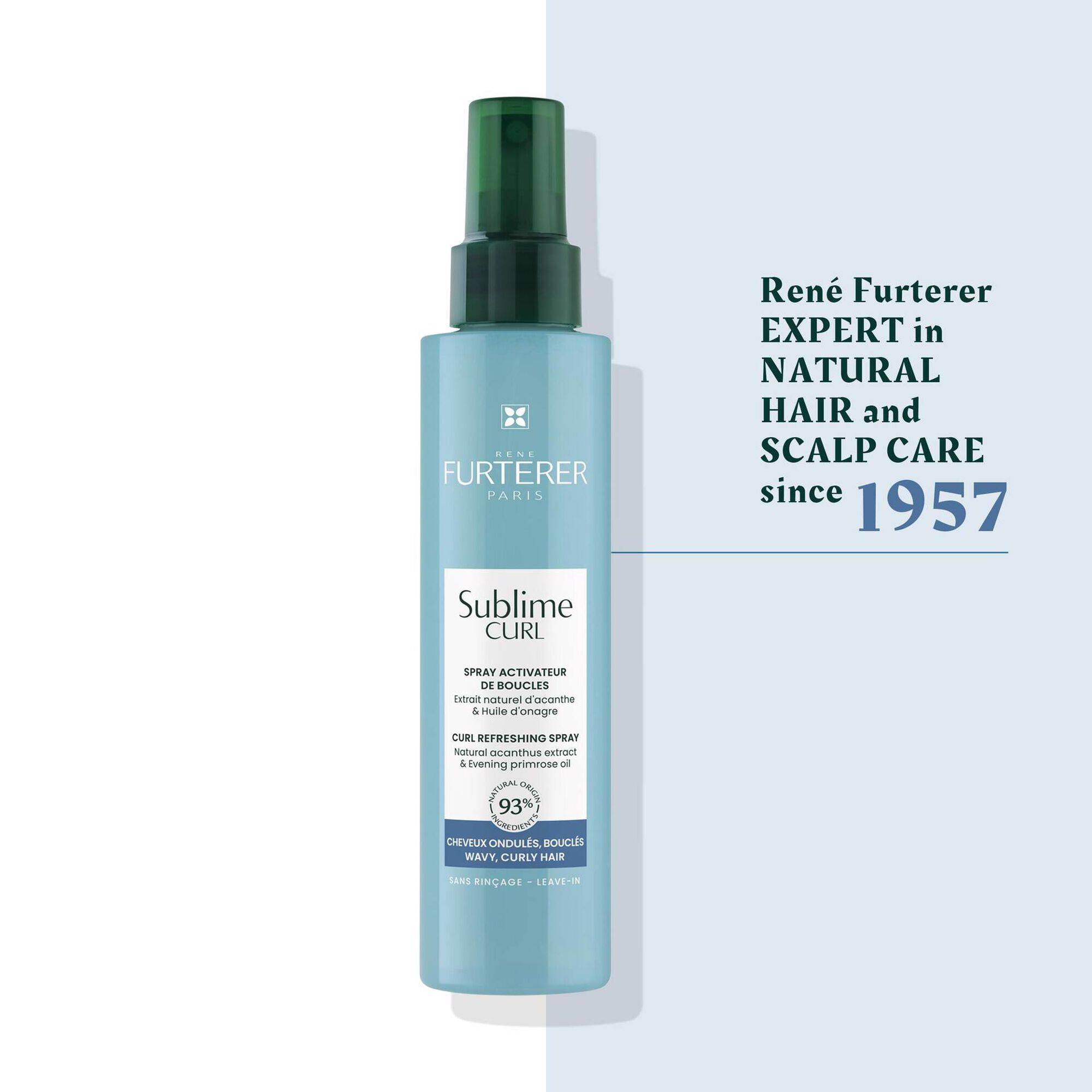 Sublime Curl Activating Spray Wavy Curly Hair