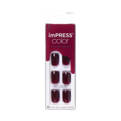 imPRESS Nails Red