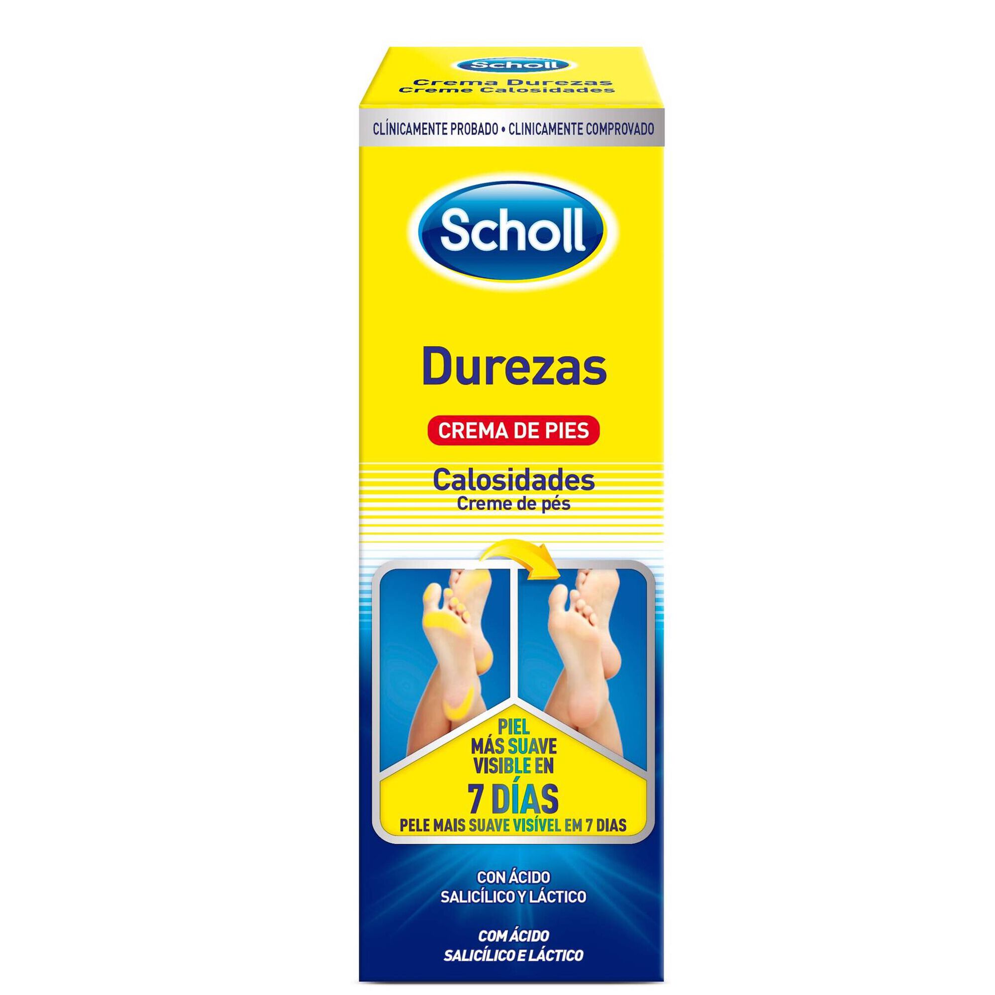 Creme Pés Tratamento Calosidades Durezas