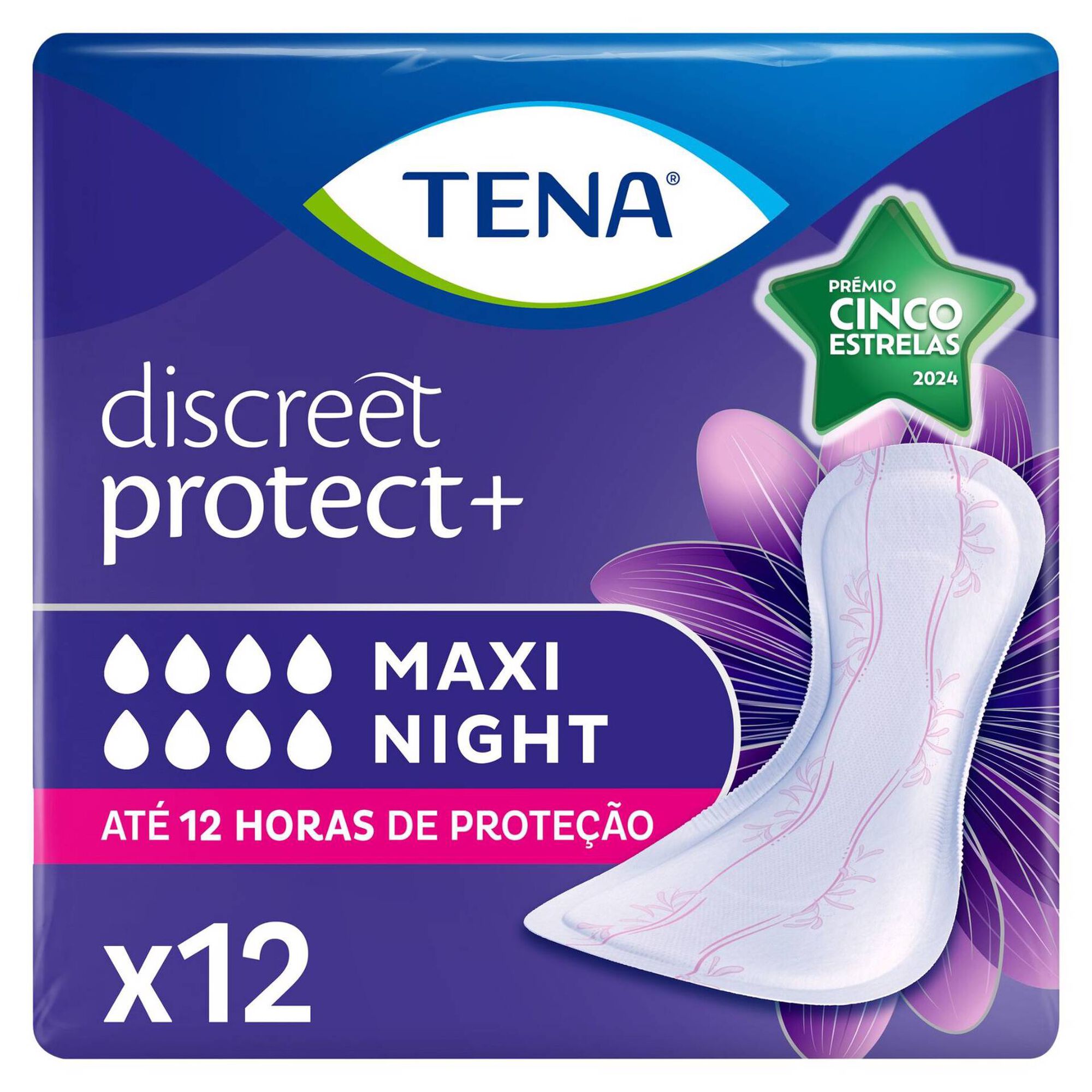 Pensos Incontinência Discreet Maxi Night
