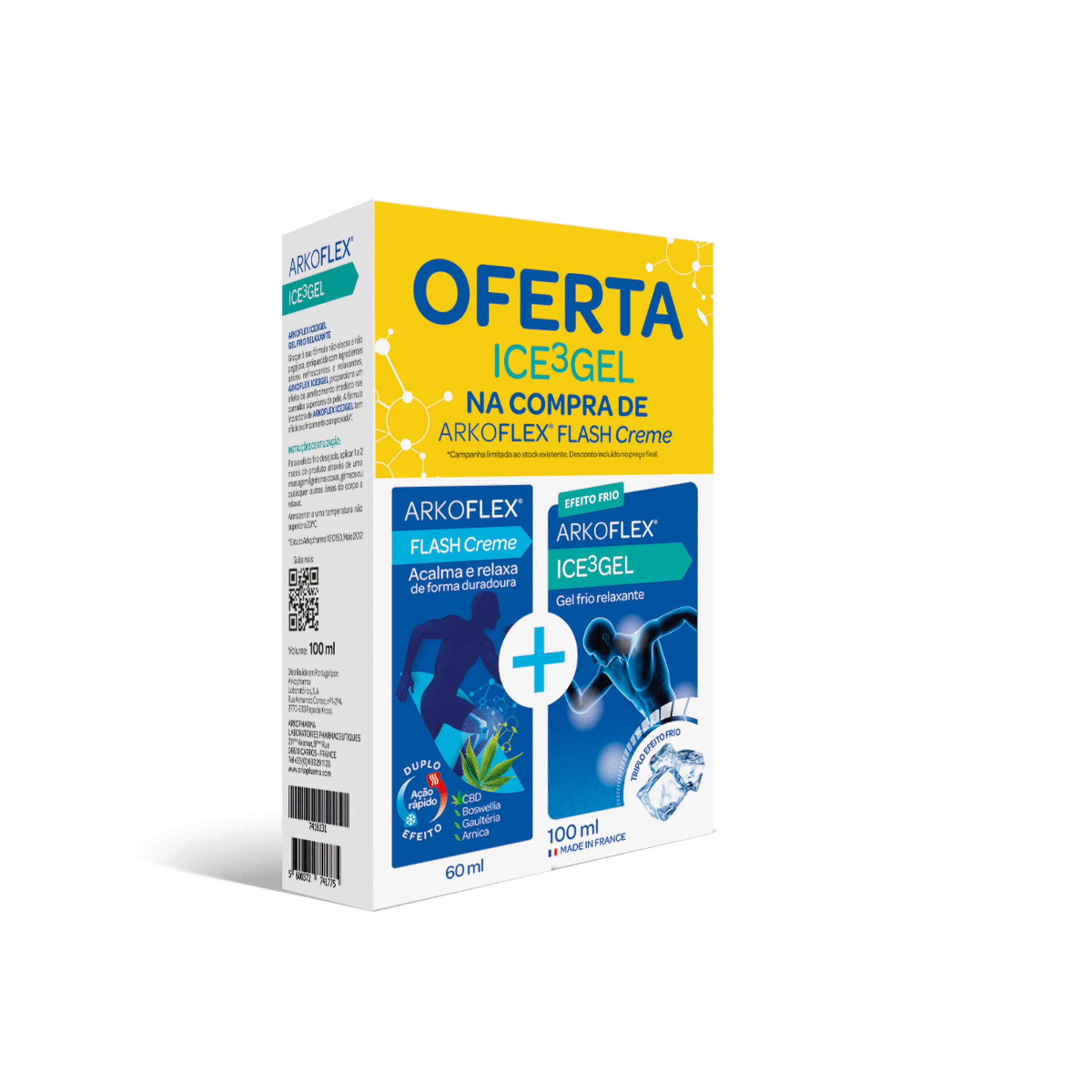 Pack Creme Efeito Calmante e Relaxante