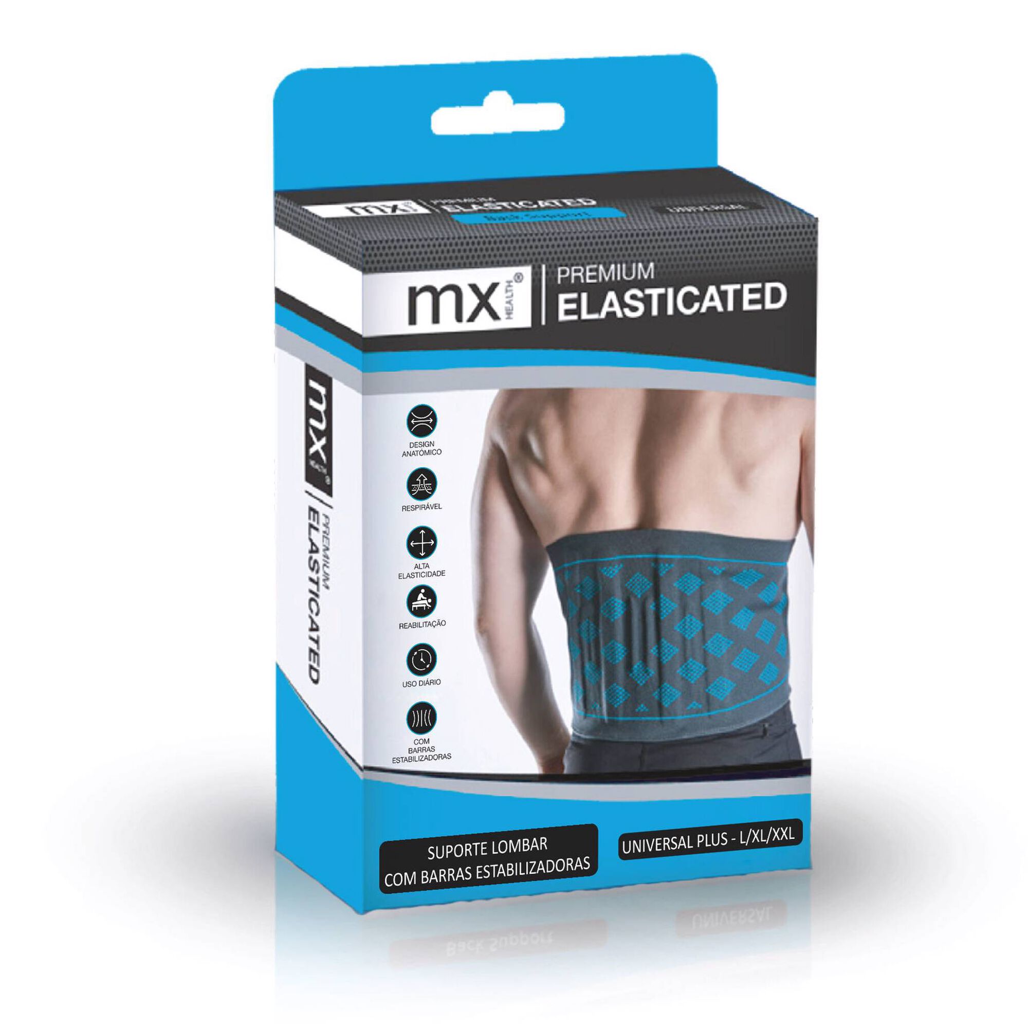 Suporte Lombar Premium Elasticated Universal Plus