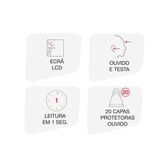 Termómetro Digital 2 em 1 Ouvido e Testa Wells Image 6