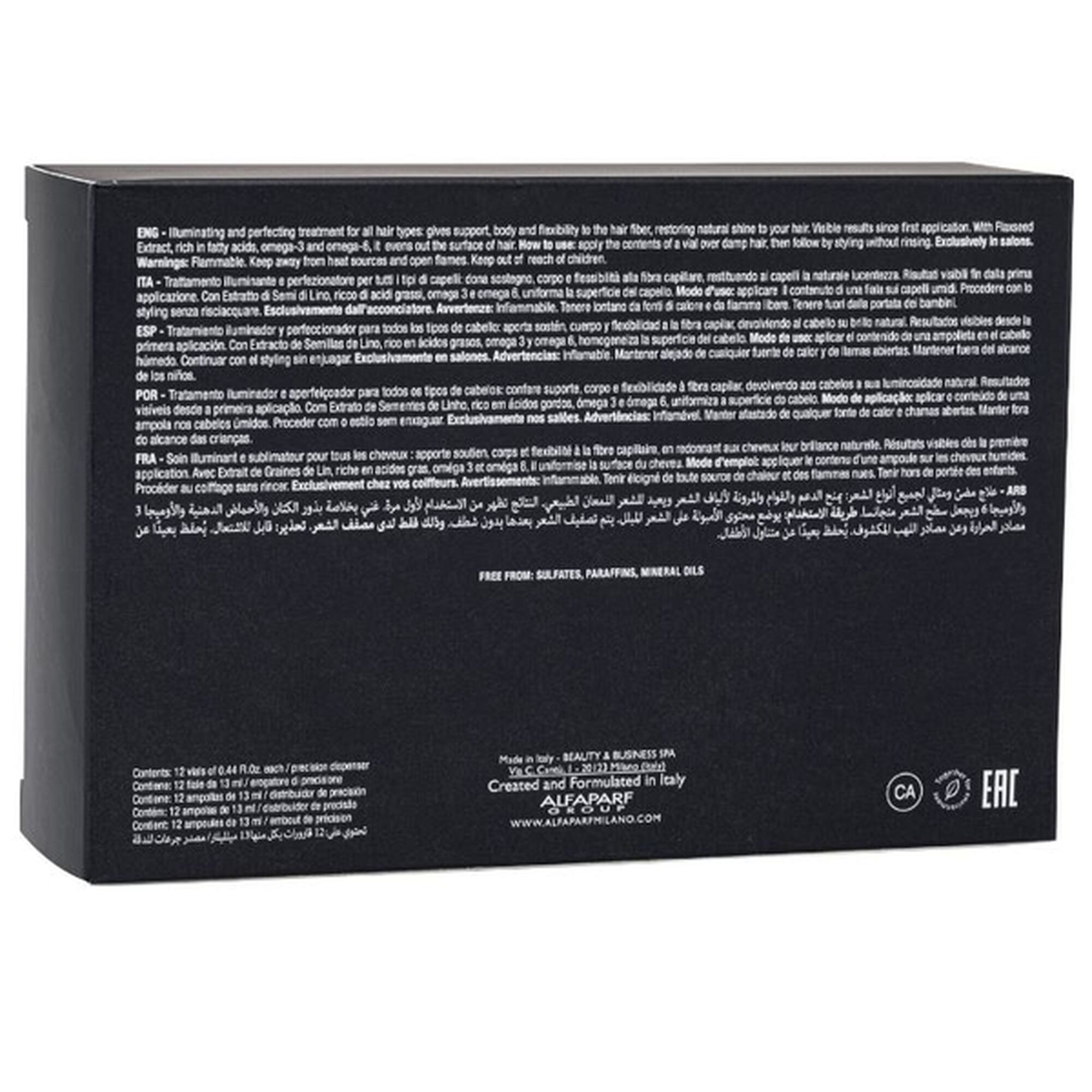 Loção Cabelo Shine Semi di Lino Sublime