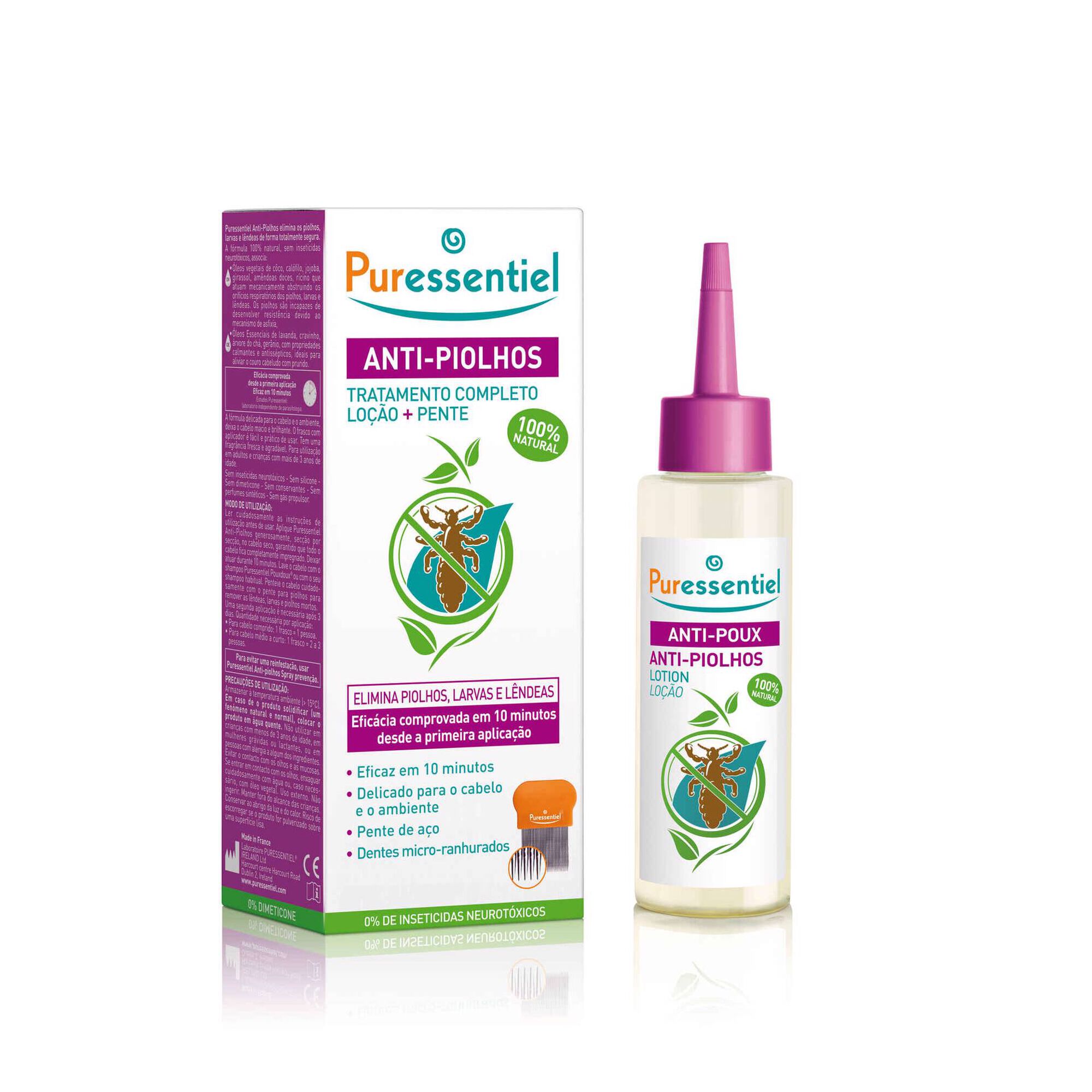Loção Anti-Piolhos Tratamento Completo