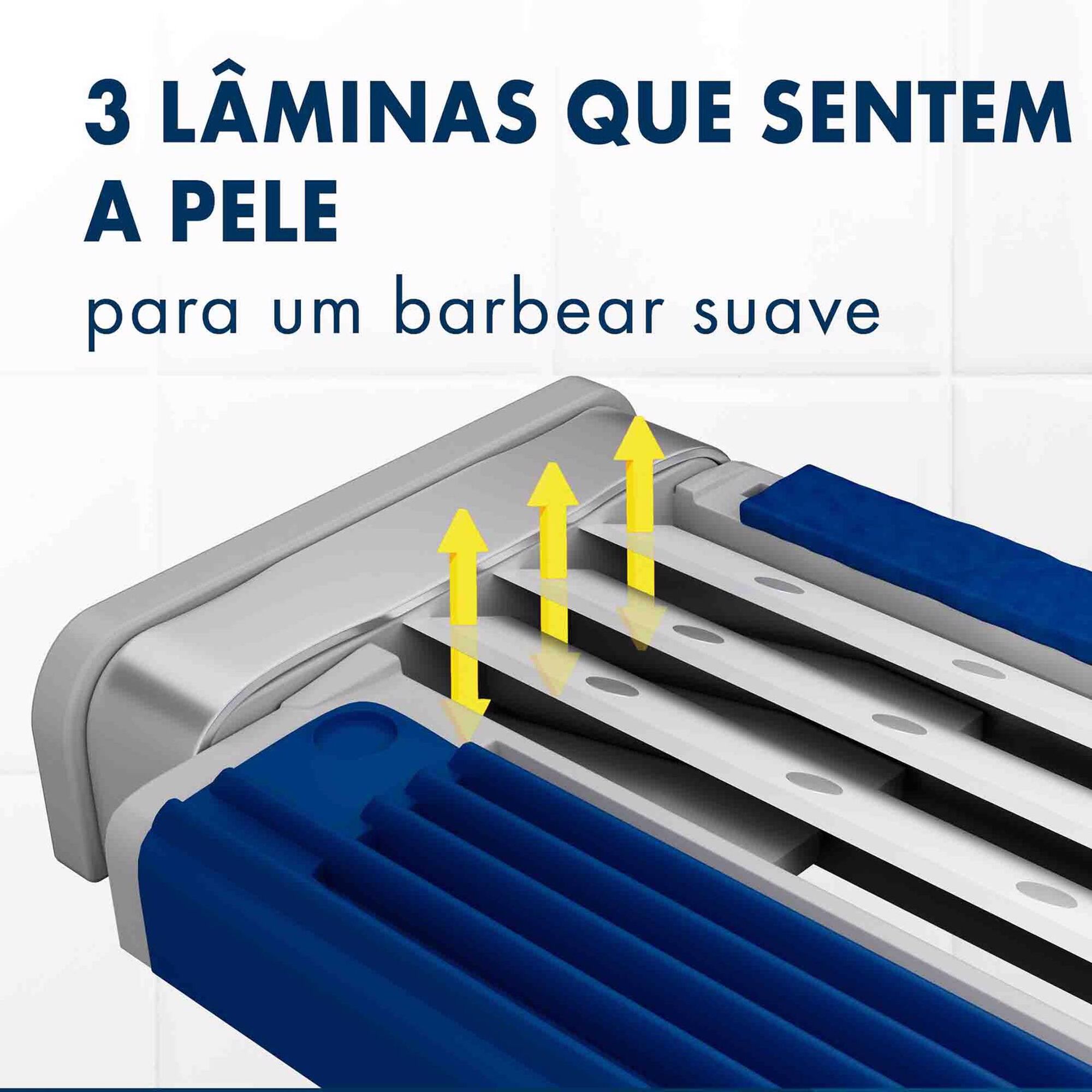 Lâminas de Barbear Descartáveis Blue 3