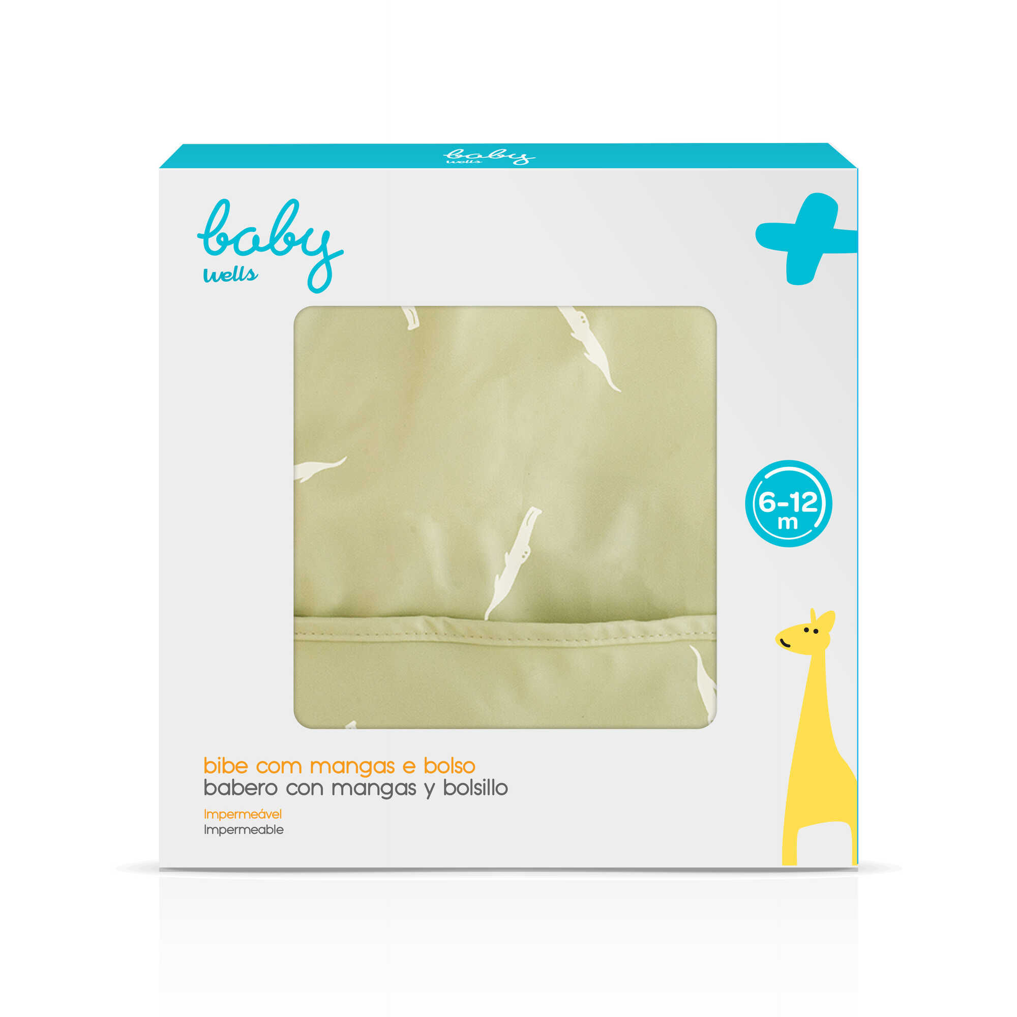 Bibe de Mangas Compridas Verde