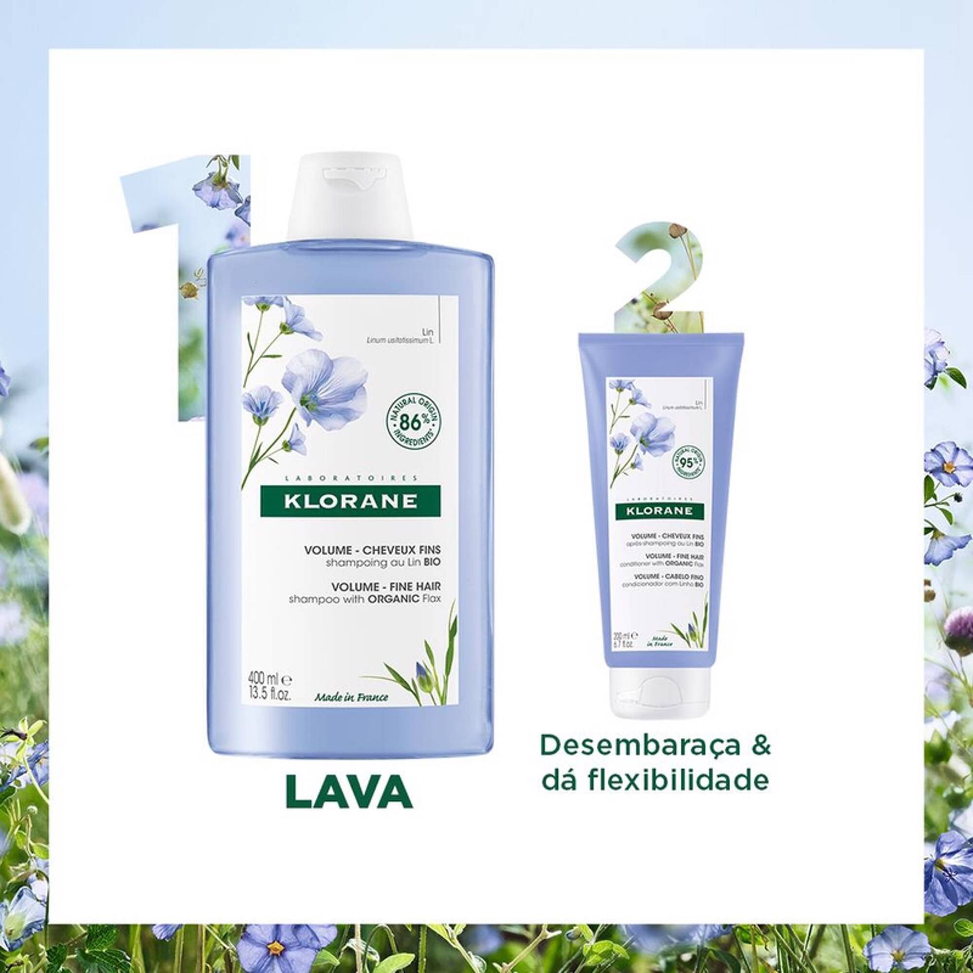 Flax Volume Fine Hair Shampoo