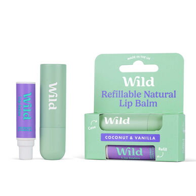 Refillable Natural Lip Balm Coconut & Vanilla Wells Image 1