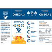 Mousse Ómega 3 Sabor Manga e Pêssego Wells Image 2