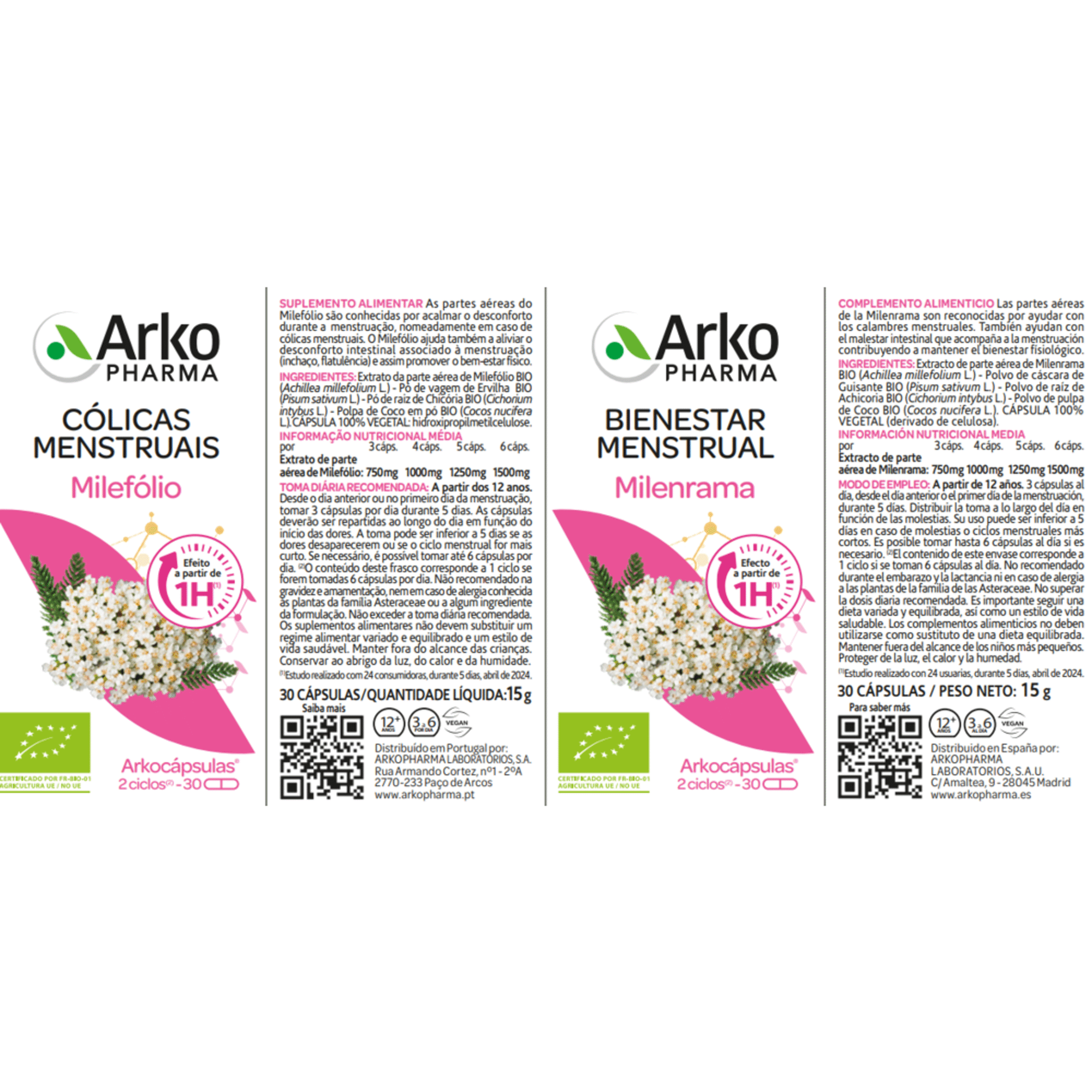 Cólicas Menstruais Milefólio Bio