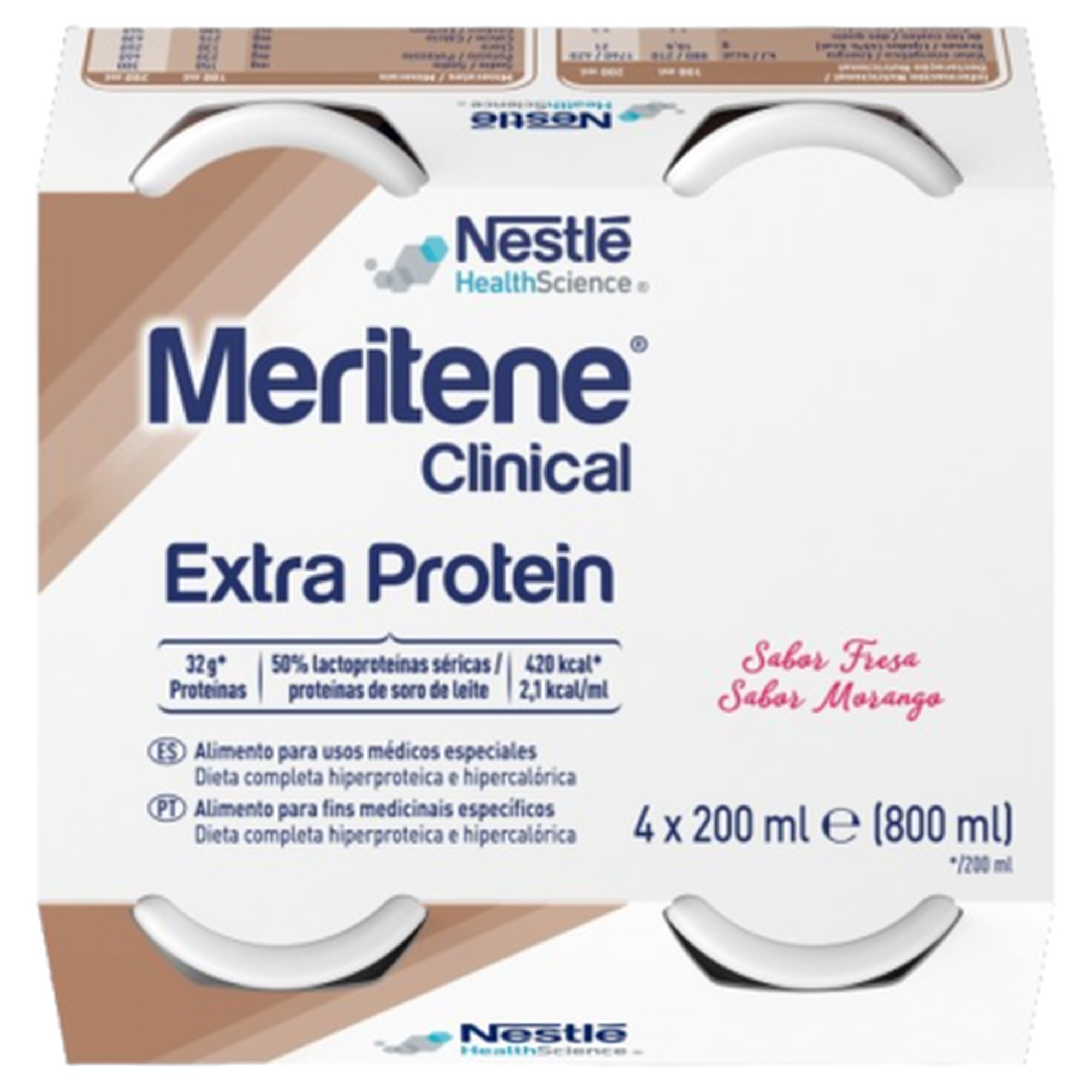 Clinical Extra Protein Morango