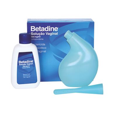 Betadine Solução Vaginal Bactericida Wells
