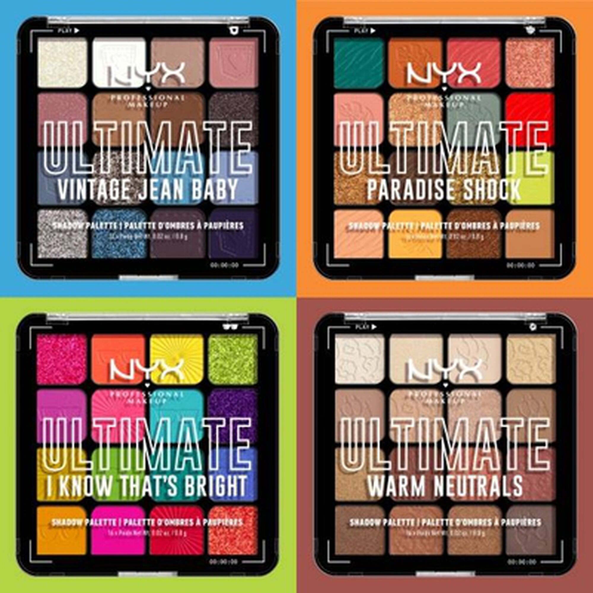Paleta Sombras Ultimate Color Warm Neutrals