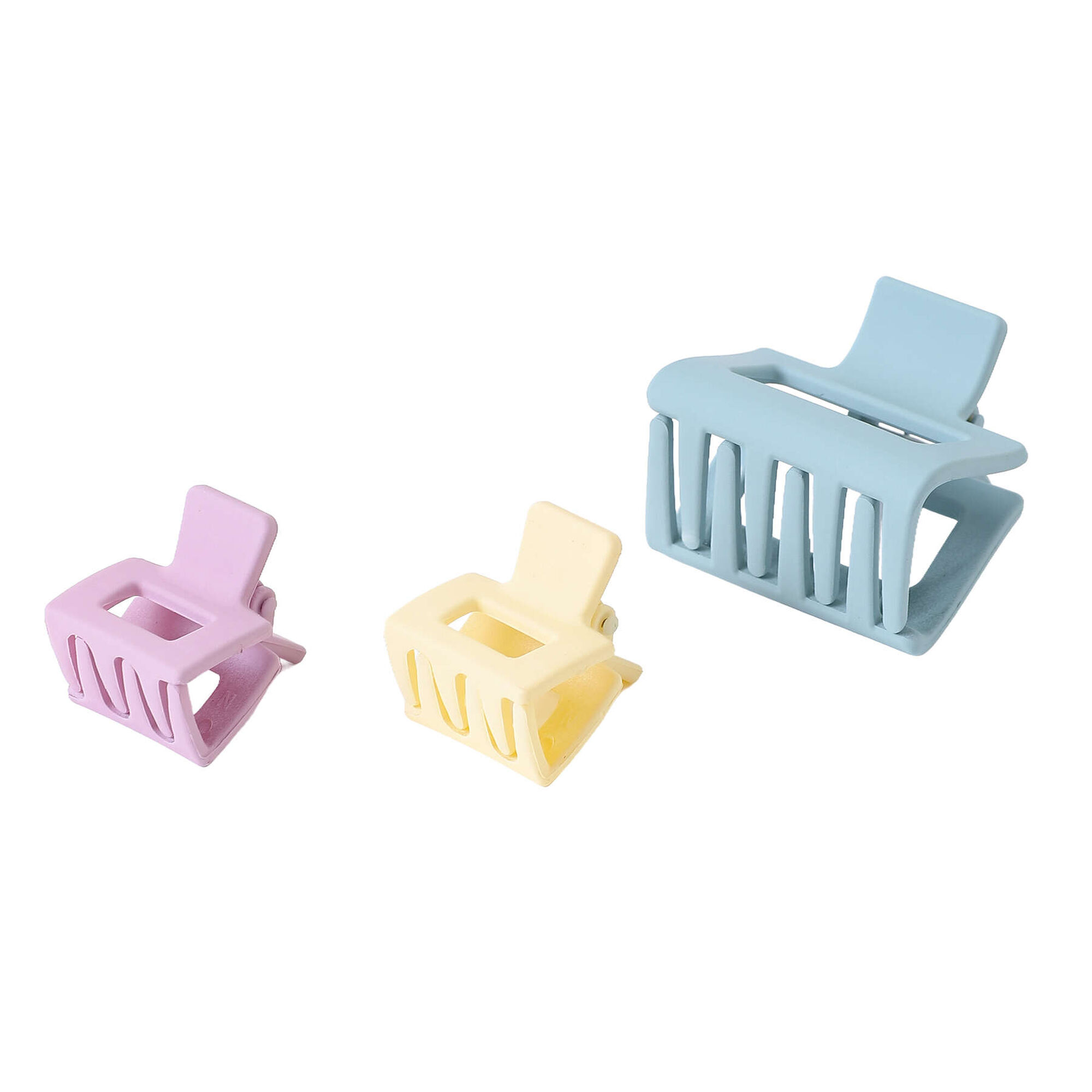 Set de Molas Retangulares para Cabelo