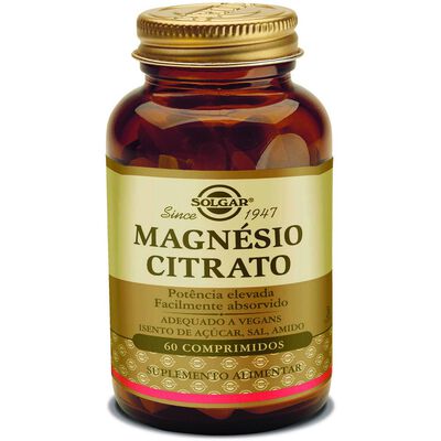 Suplemento Alimentar de Citrato de Magnésio