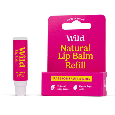 Natural Lip Balm Refill Passion Fruit Swirl