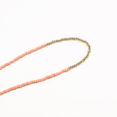 Cordão Missangas Salmão Wells Image 1