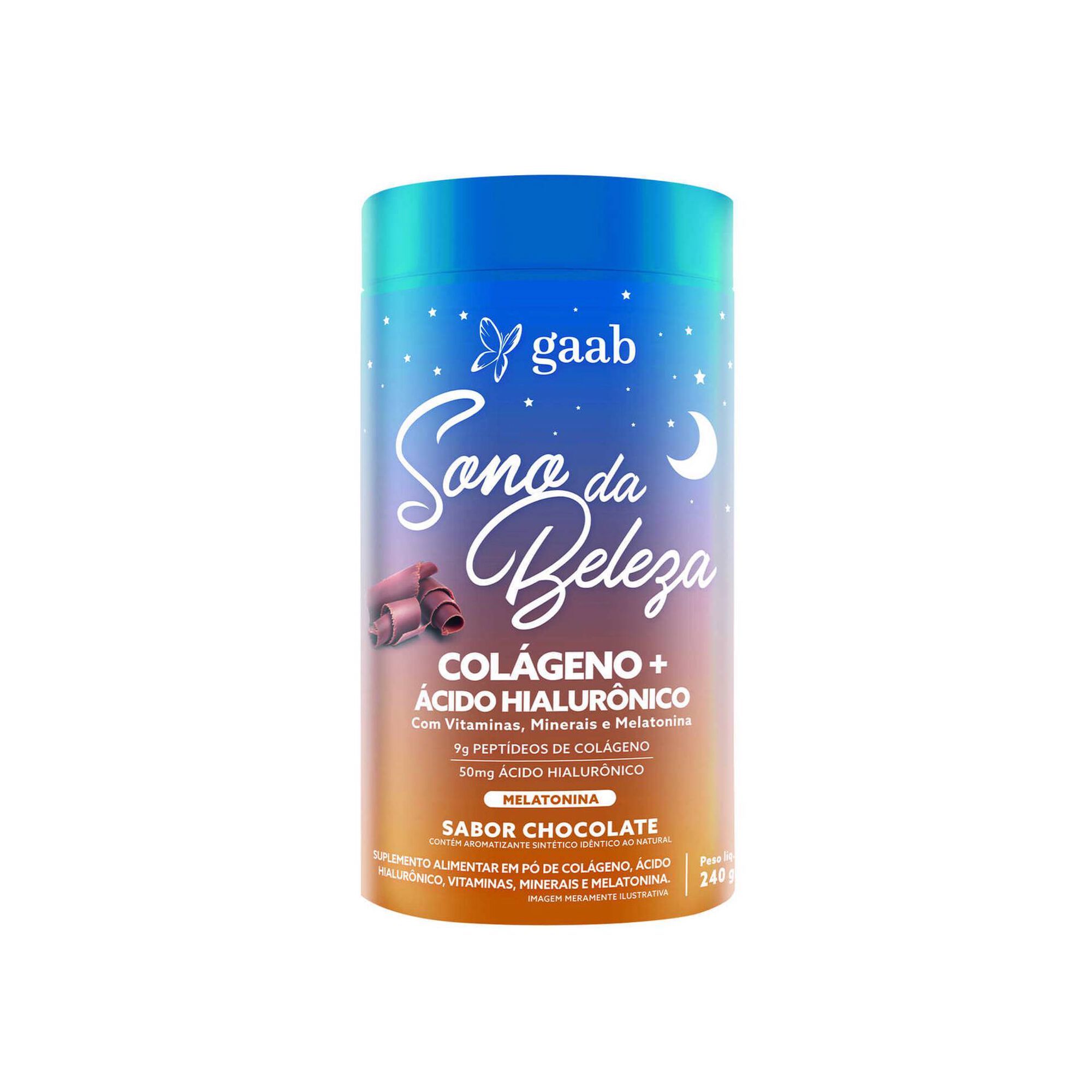 Gaab Sono da Beleza Colagénio Chocolate