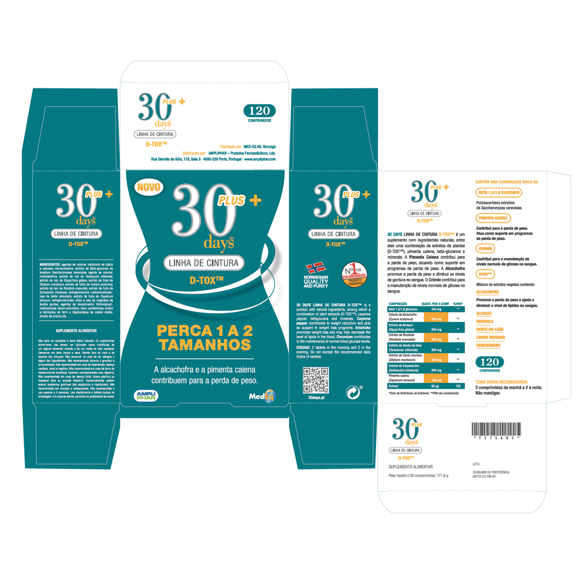 Suplemento Emagrecimento Linha Cintura D-tox