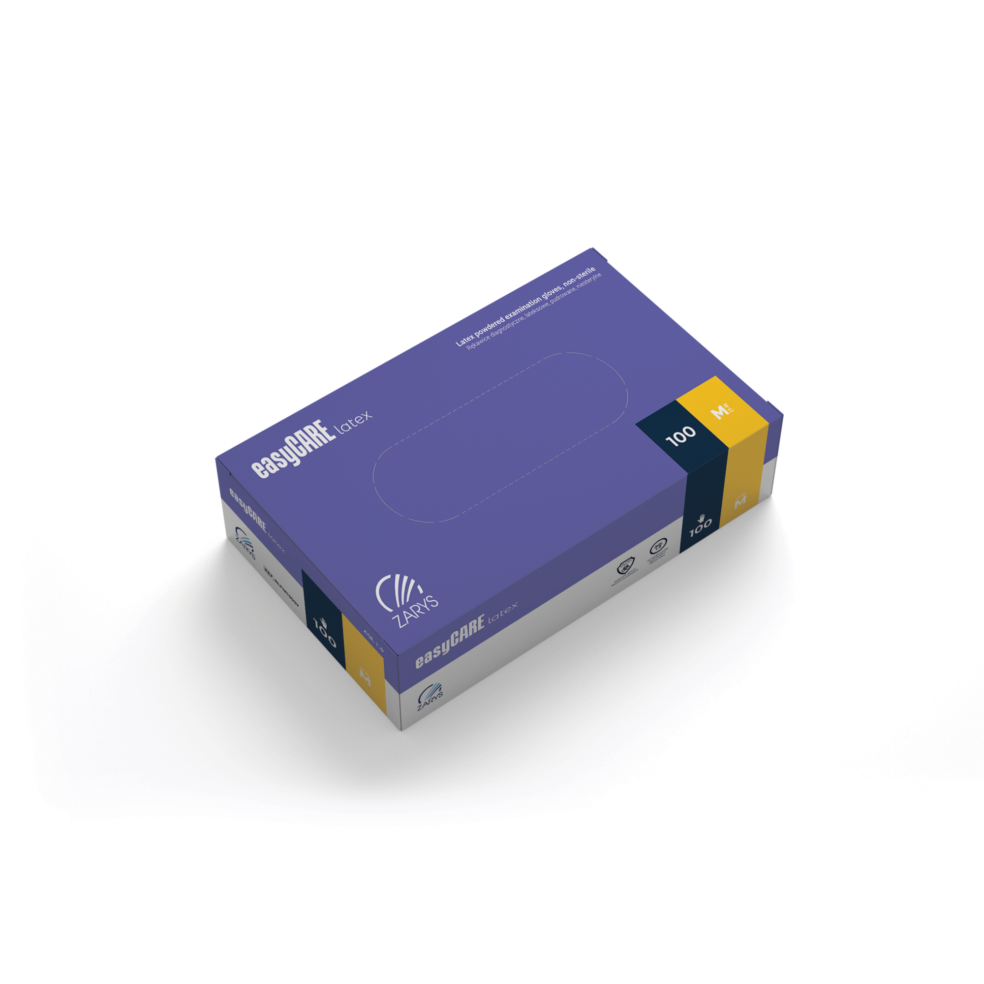 Luvas Descartáveis de Latex com Pó