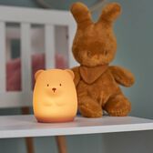 Night Light Small Bear Silicone Brown Wells Image 2