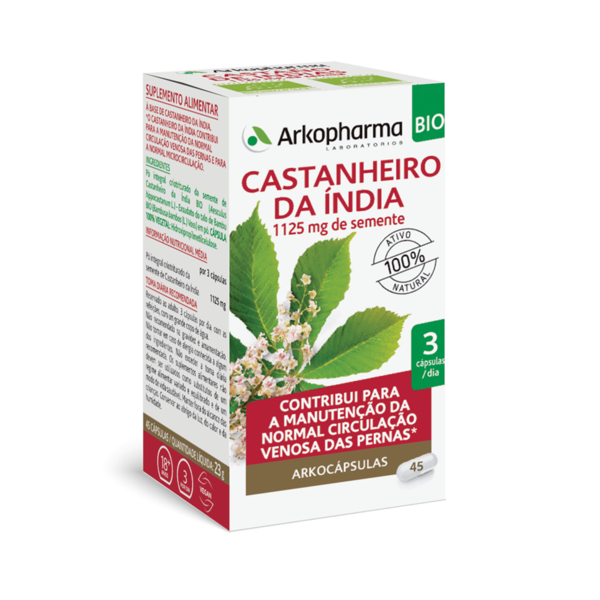 Suplemento Bio Circulação Castanheiro da Índia