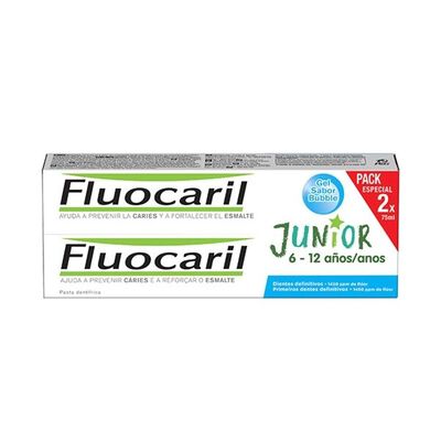 Bolha Gel  Duplo Junior 6-12 Anos 2x75ml