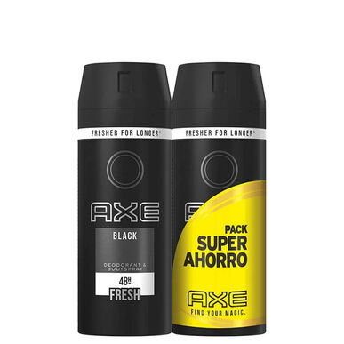 Duo Black Deodorant & Bodyspray Fresh 48h Wells