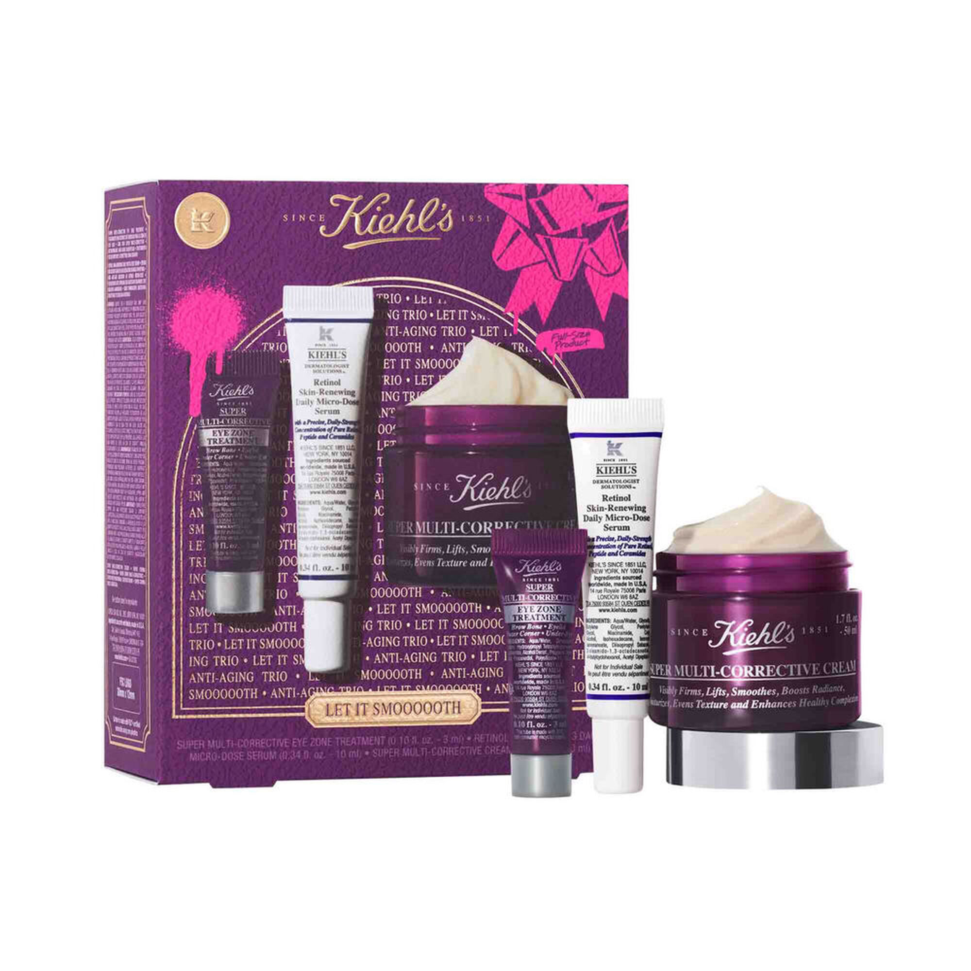 Coffret Let it Smooth Multi-Corrective Cream